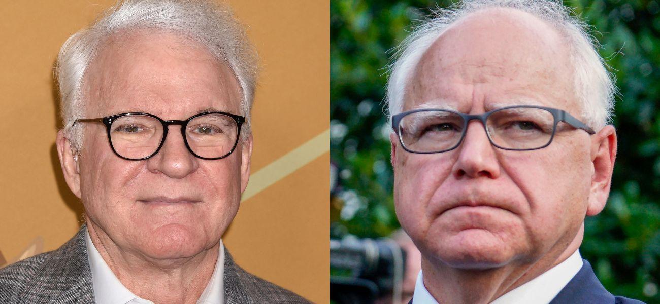 Steve Martin (left) Tim Walz (right)