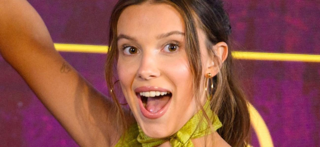 Millie Bobby Brown close up