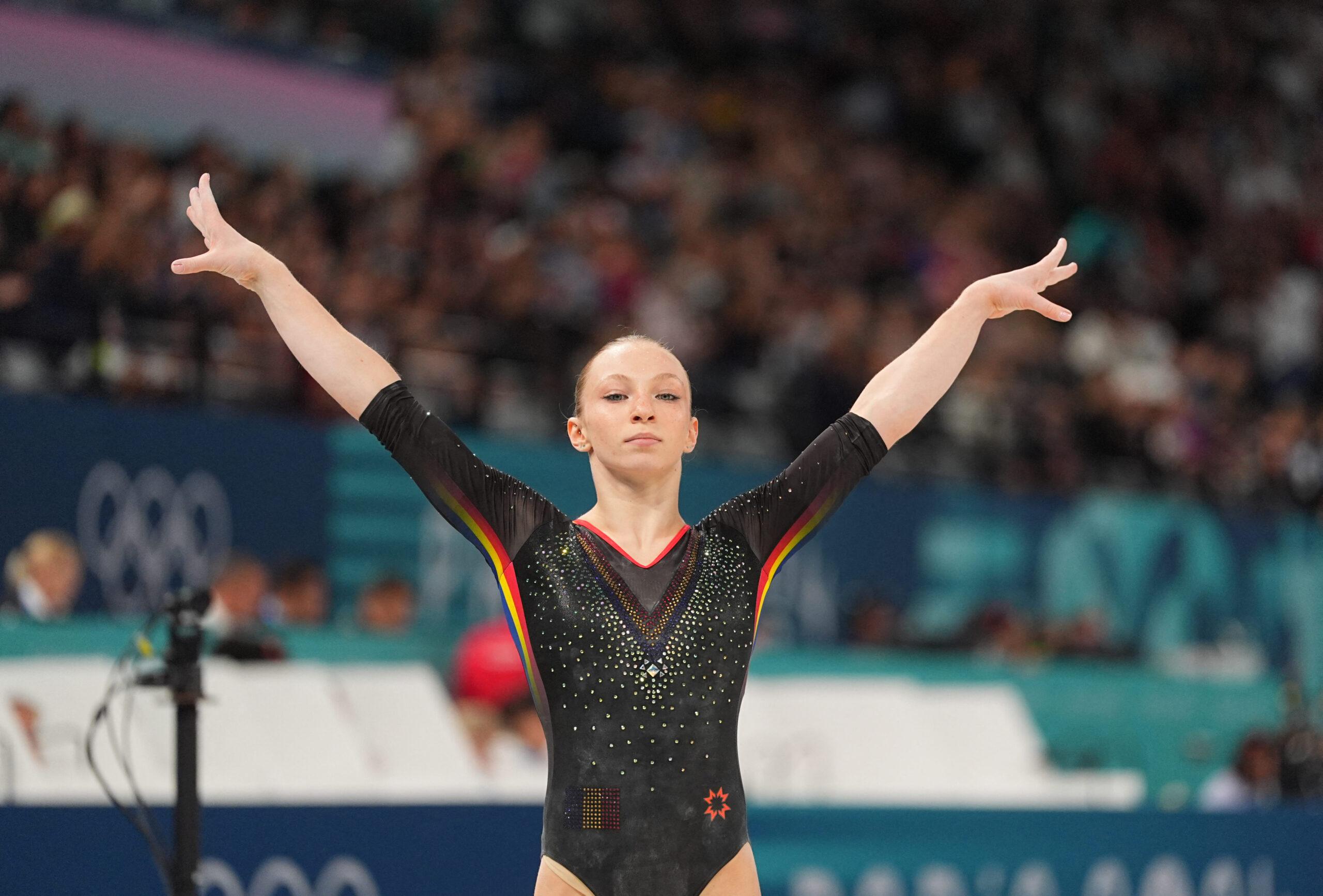 Ana Barbosu na Ginástica artística - Paris 2024 - Torneio por equipes