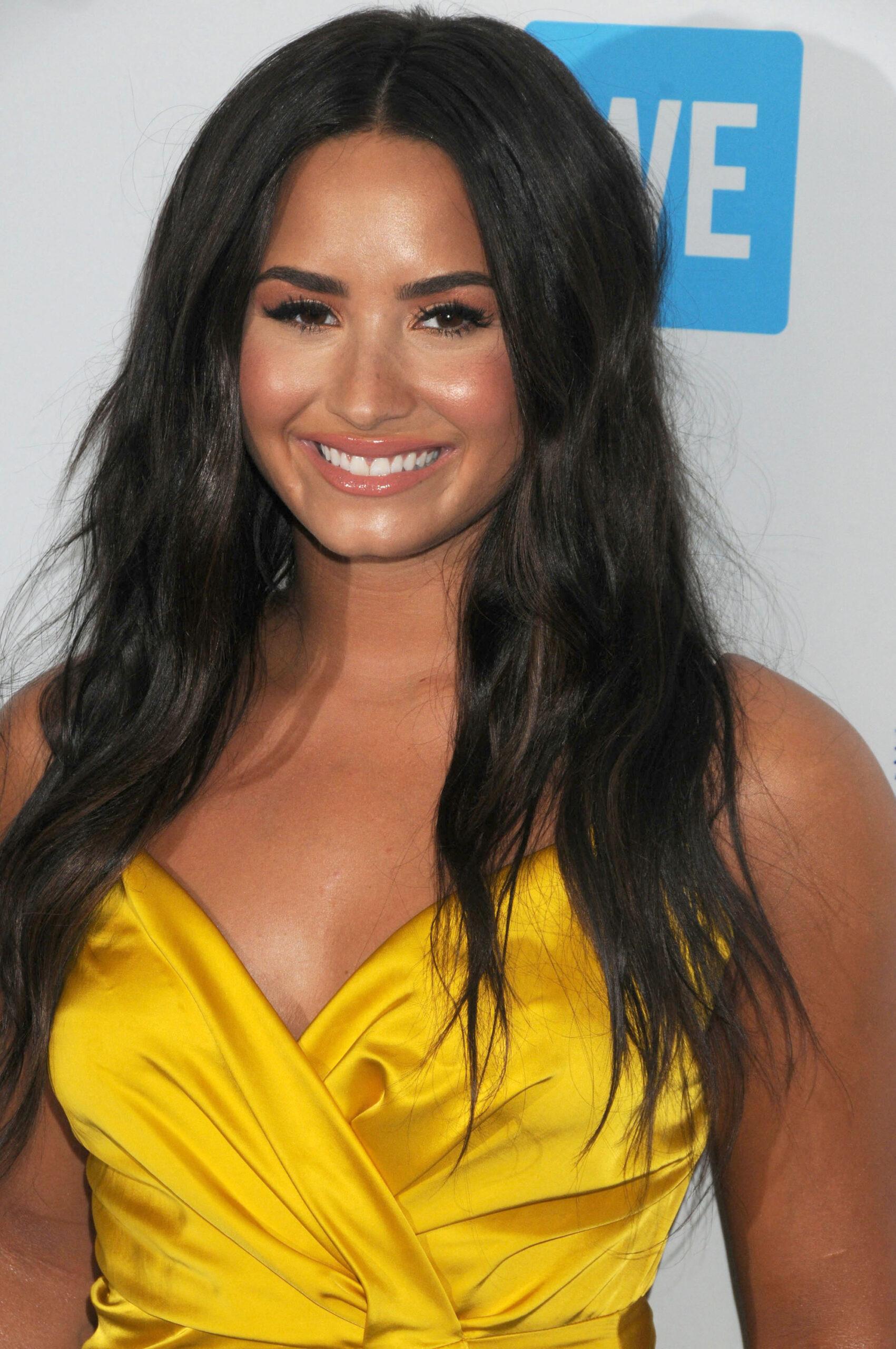 Demi Lovato no evento WE Day em Los Angeles