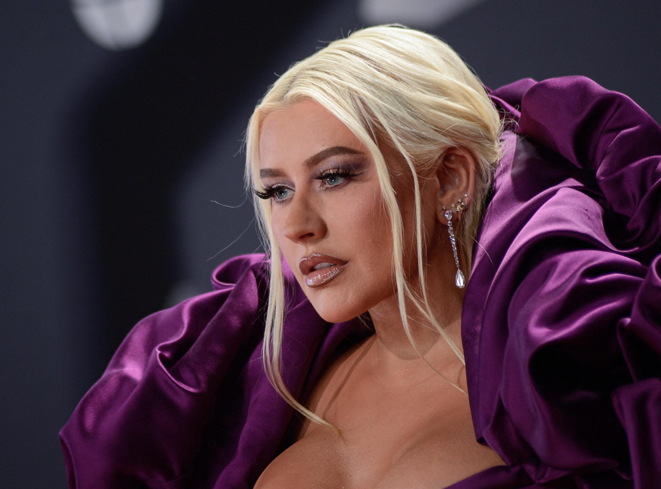 Christina Aguilera na 23ª edição anual do Grammy Latino