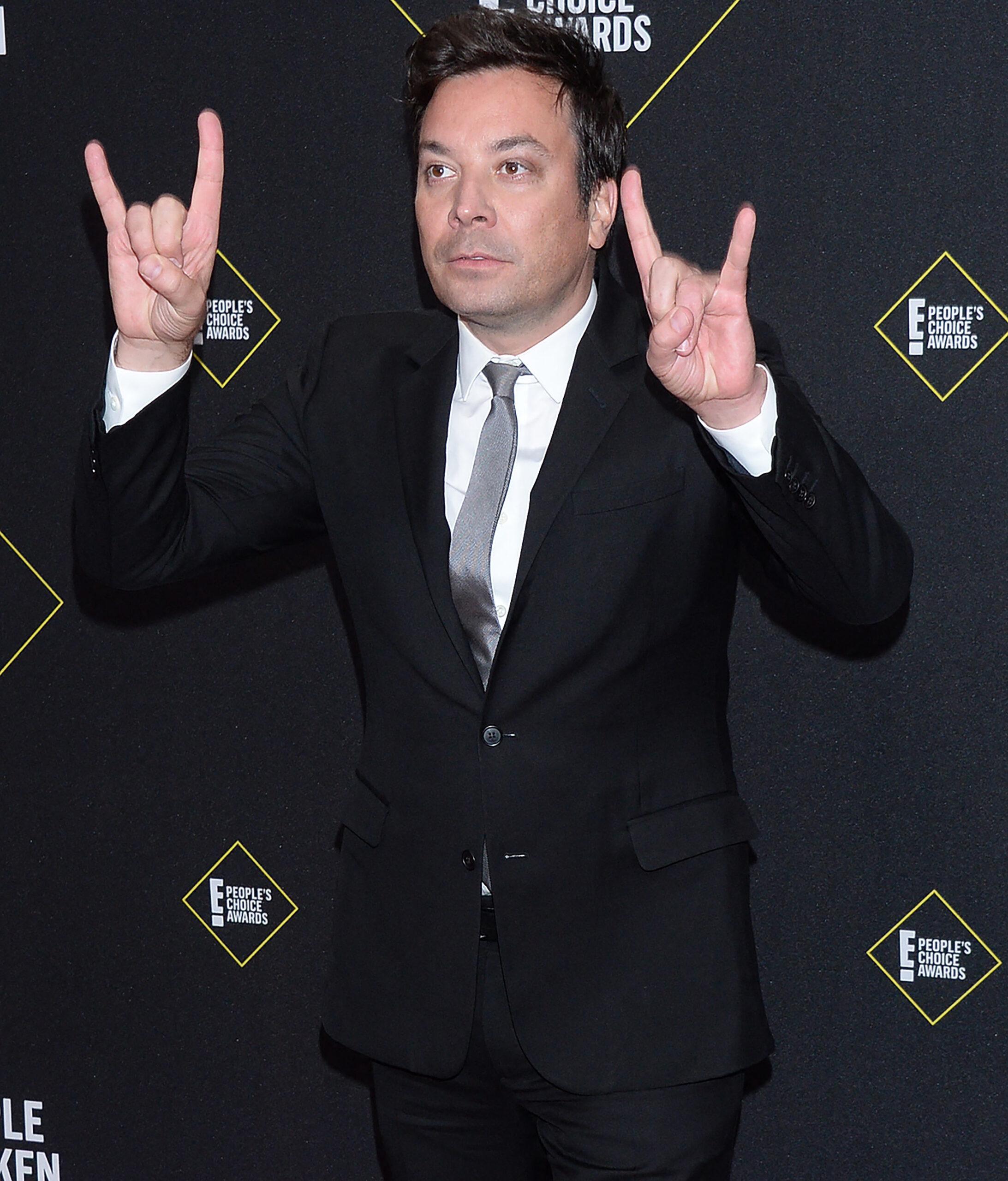 Jimmy Fallon at 45th Annual Peoples Choice Awards Arrivals