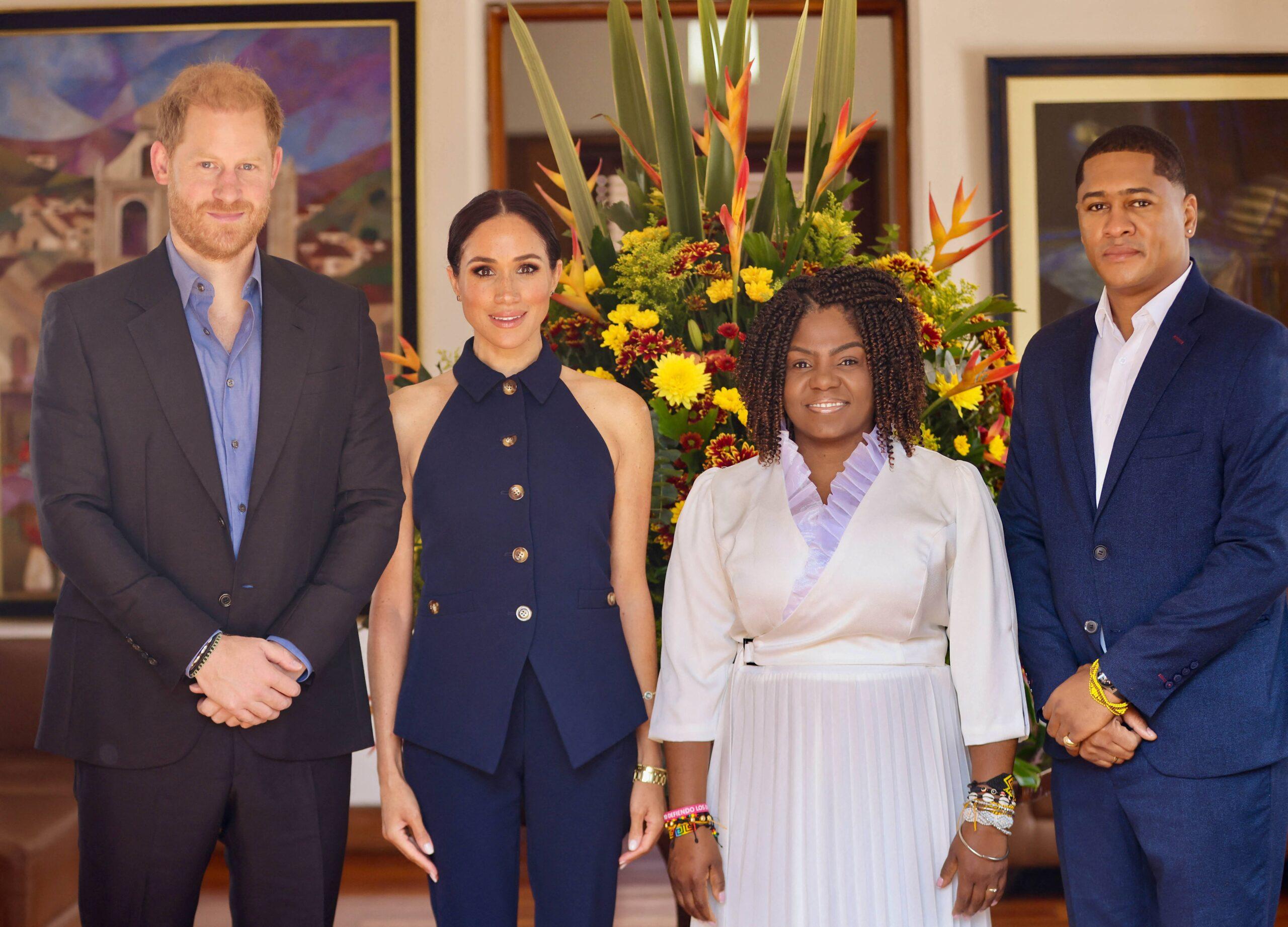 Meghan Markle and Prince Harry in Colombia