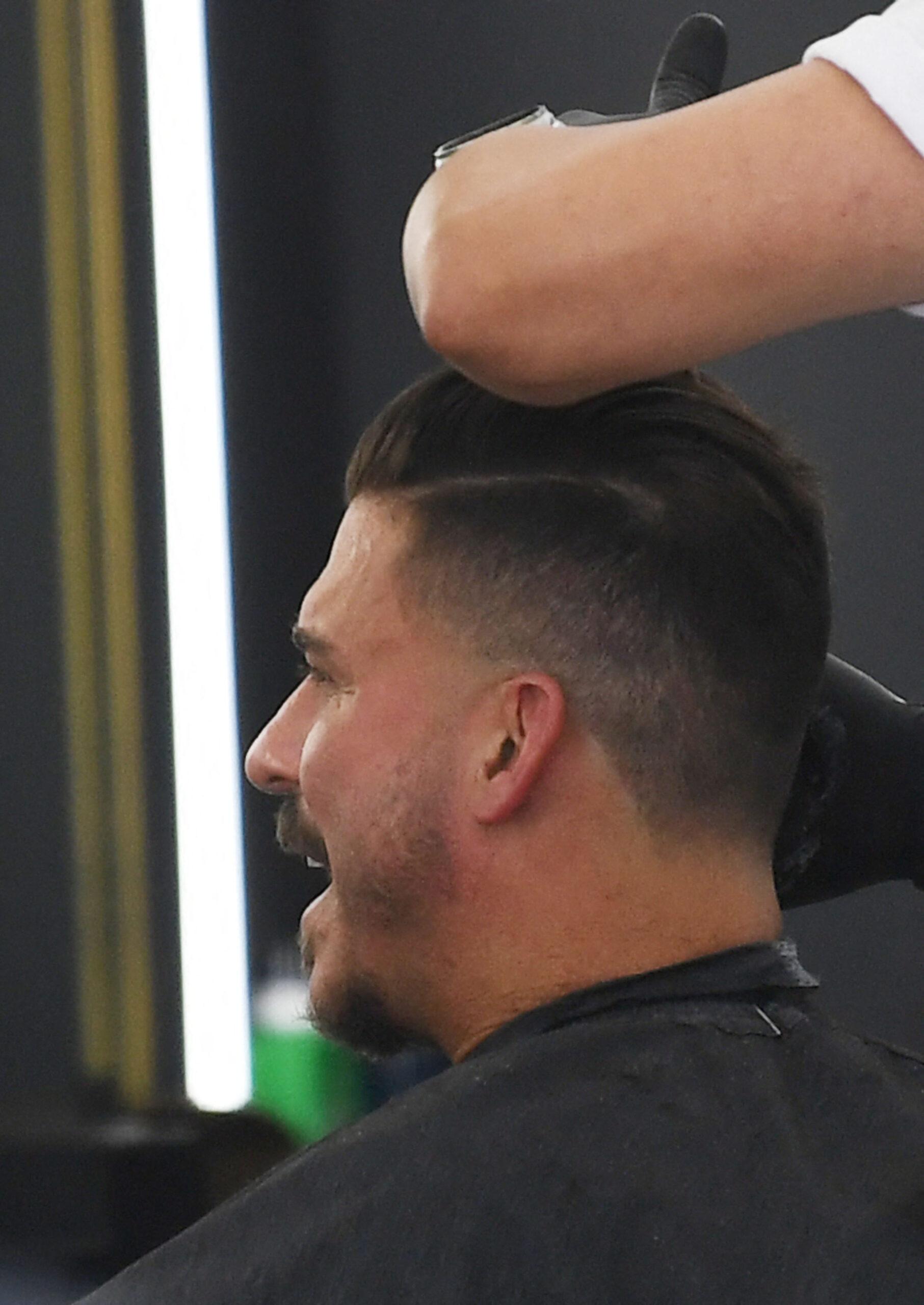 Jax Taylor gets a haircut after being released from mental health facility and after estranged wife Brittany Cartwright said she wants nothing to do with him any more