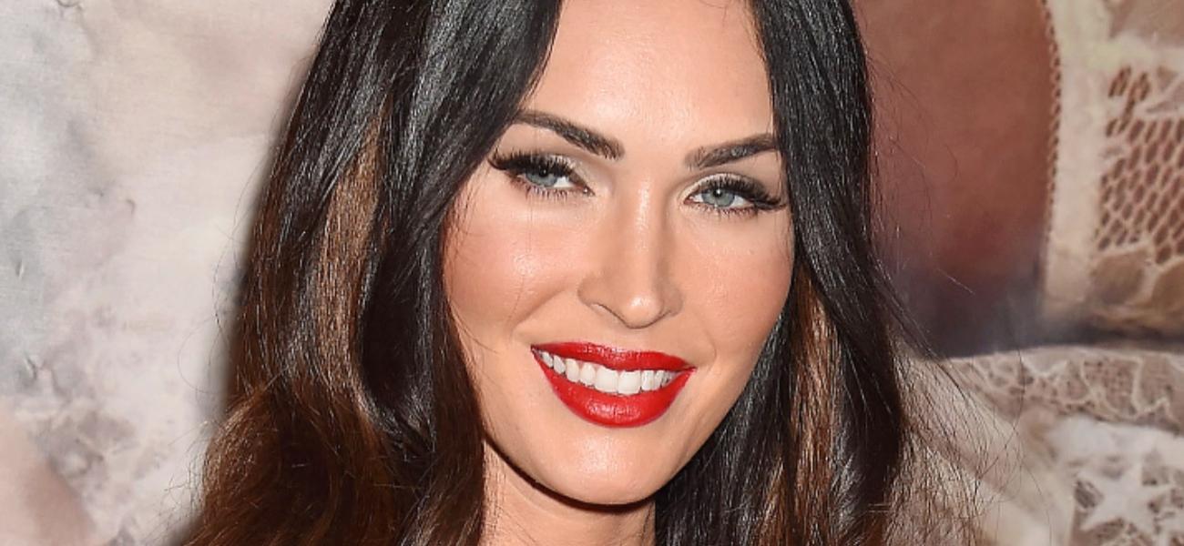 Megan Fox poses close up