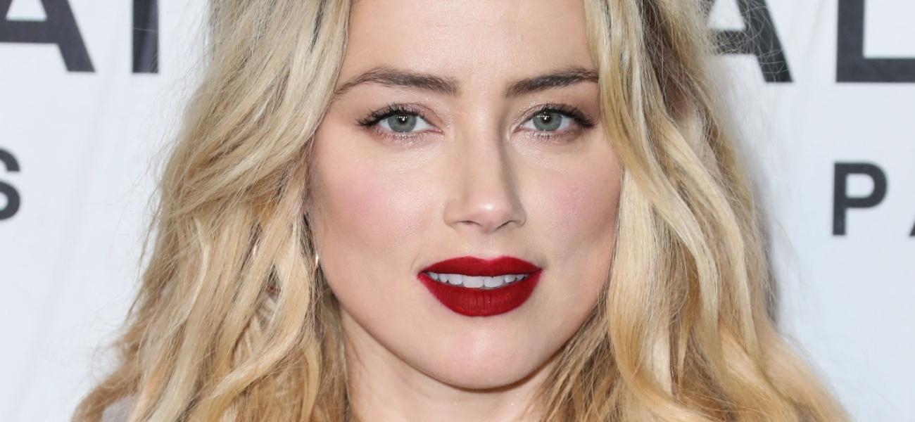 Amber Heard close up