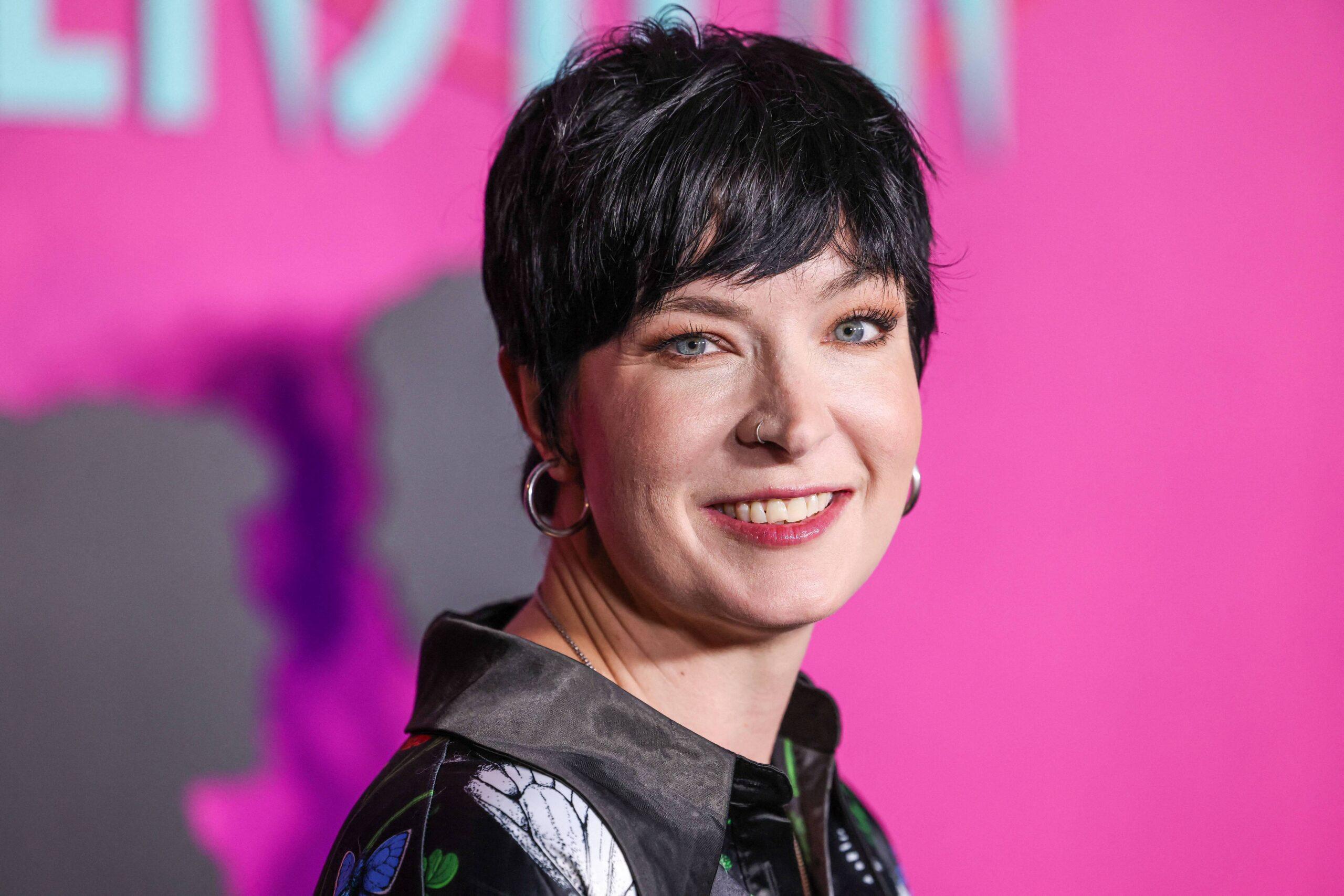 Diablo Cody em Los Angeles na exibição especial de 'Lisa Frankenstein' da Focus Features