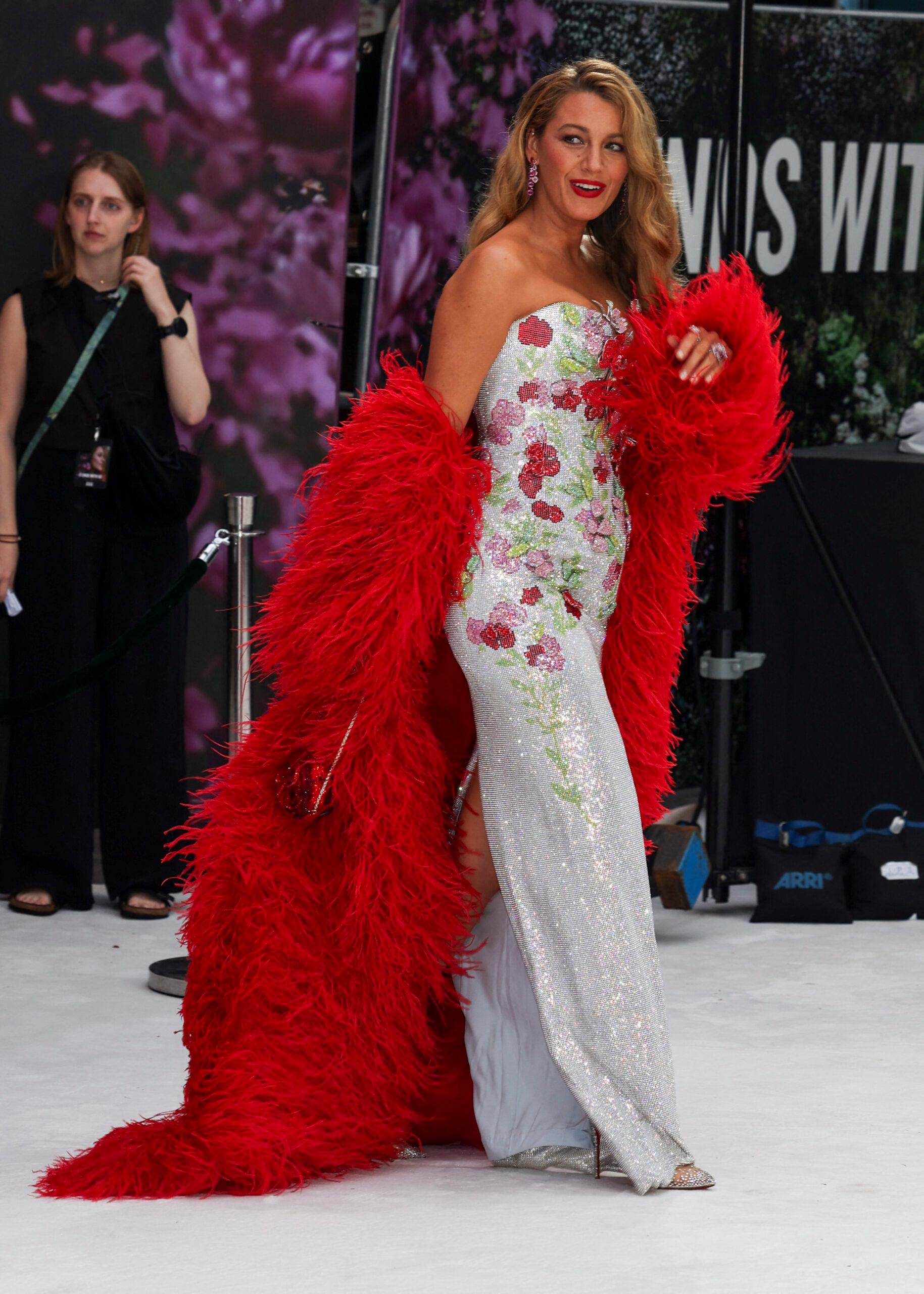 Blake Lively at the It Ends With Us UK Gala Screening at Odeon Luxe in London