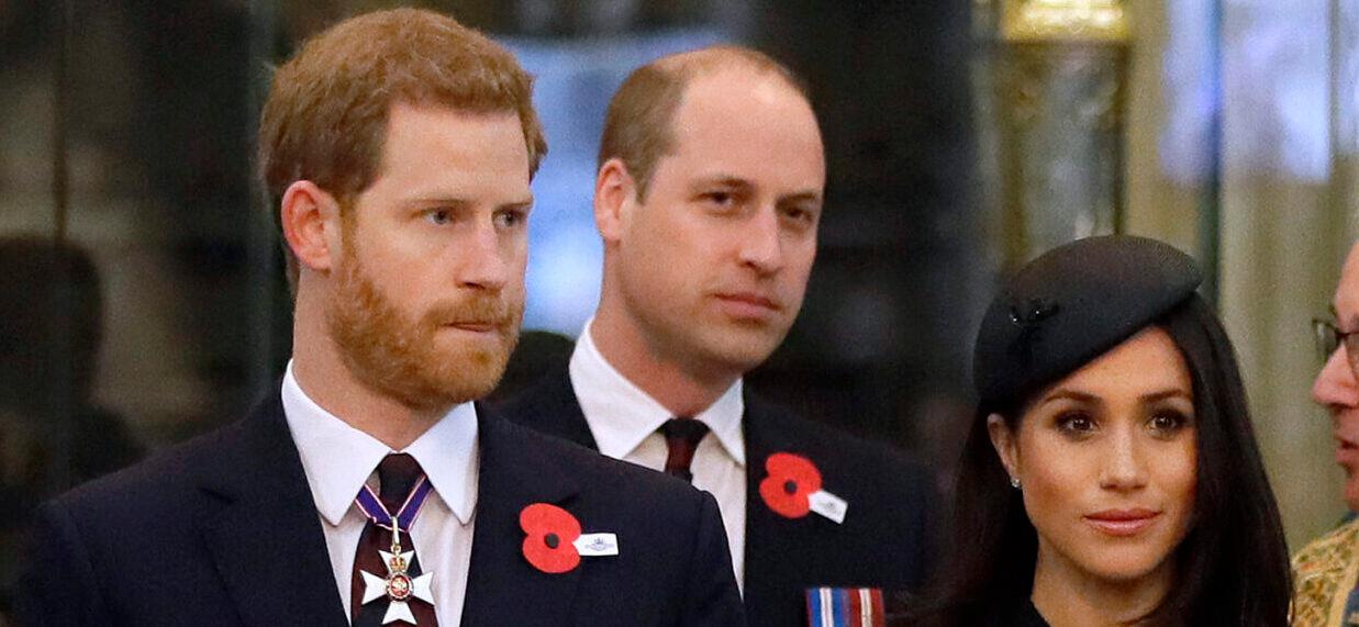 Prince Harry, Prince William, Meghan Markle