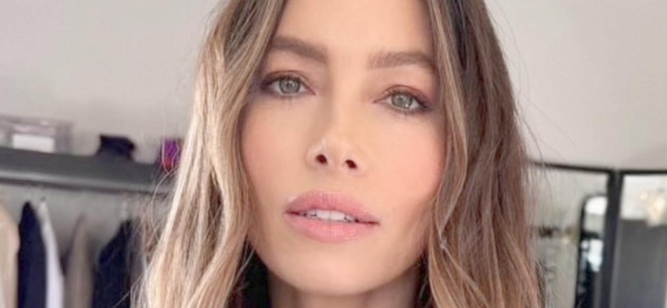 Jessica Biel close up