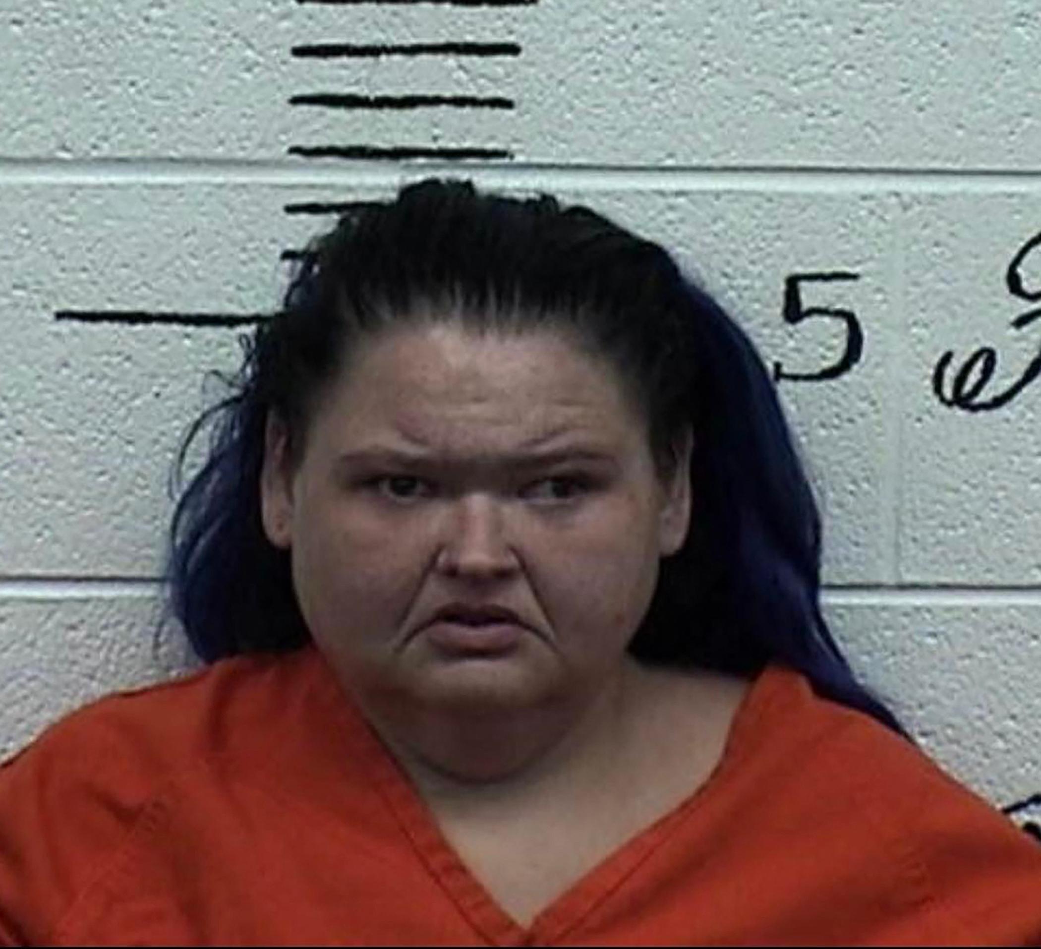 '1000-Lb Sisters' star Amy Slaton arrested for narcotics and child endangerment after camel bite at Tennessee zoo - see the mugshot.