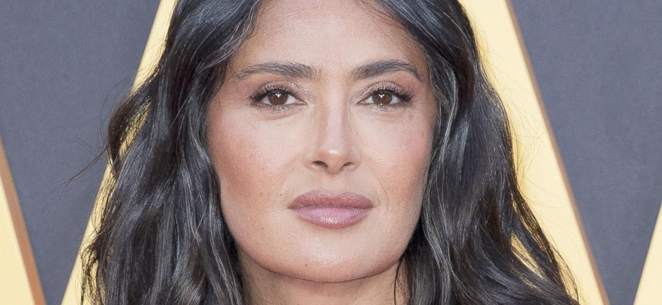 Salma Hayek close up