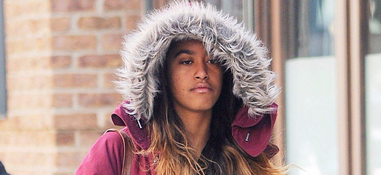 Malia Obama heads to work in Tribeca