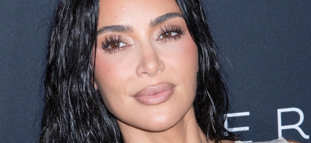 Kim Kardashian close up