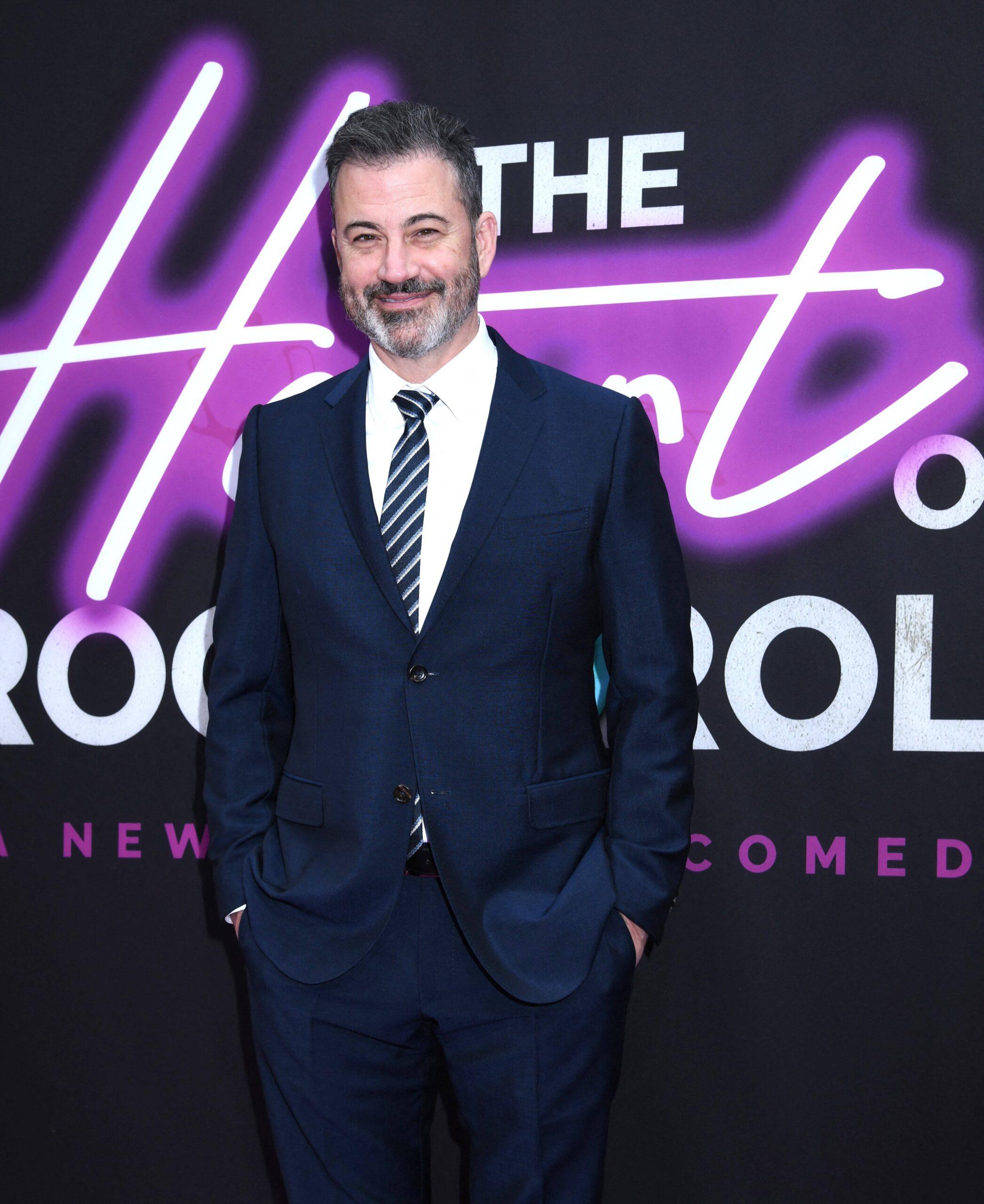 Jimmy Kimmel na apresentação de gala da Broadway 'The Heart of Rock and Roll'