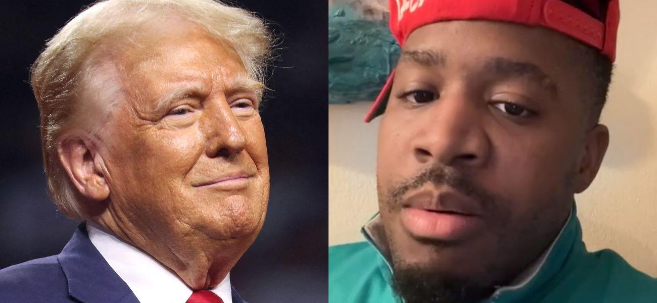 Donald Trump (left) Terrence K. Williiams (right)