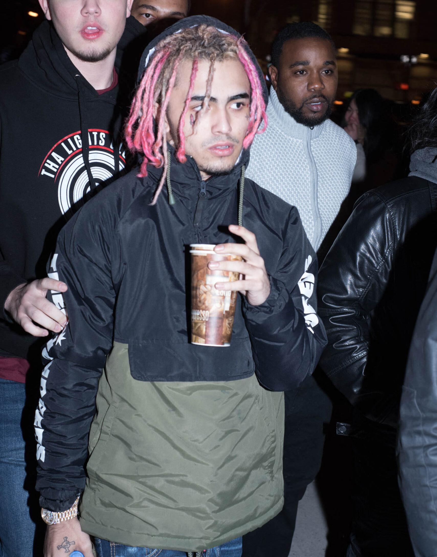 Lil Pump na festa pré-Grammy da Republic Records