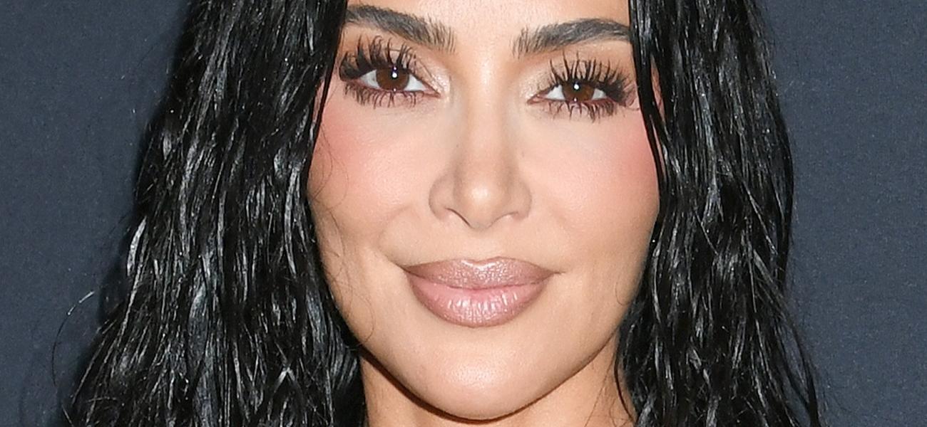 Kim Kardashian close up