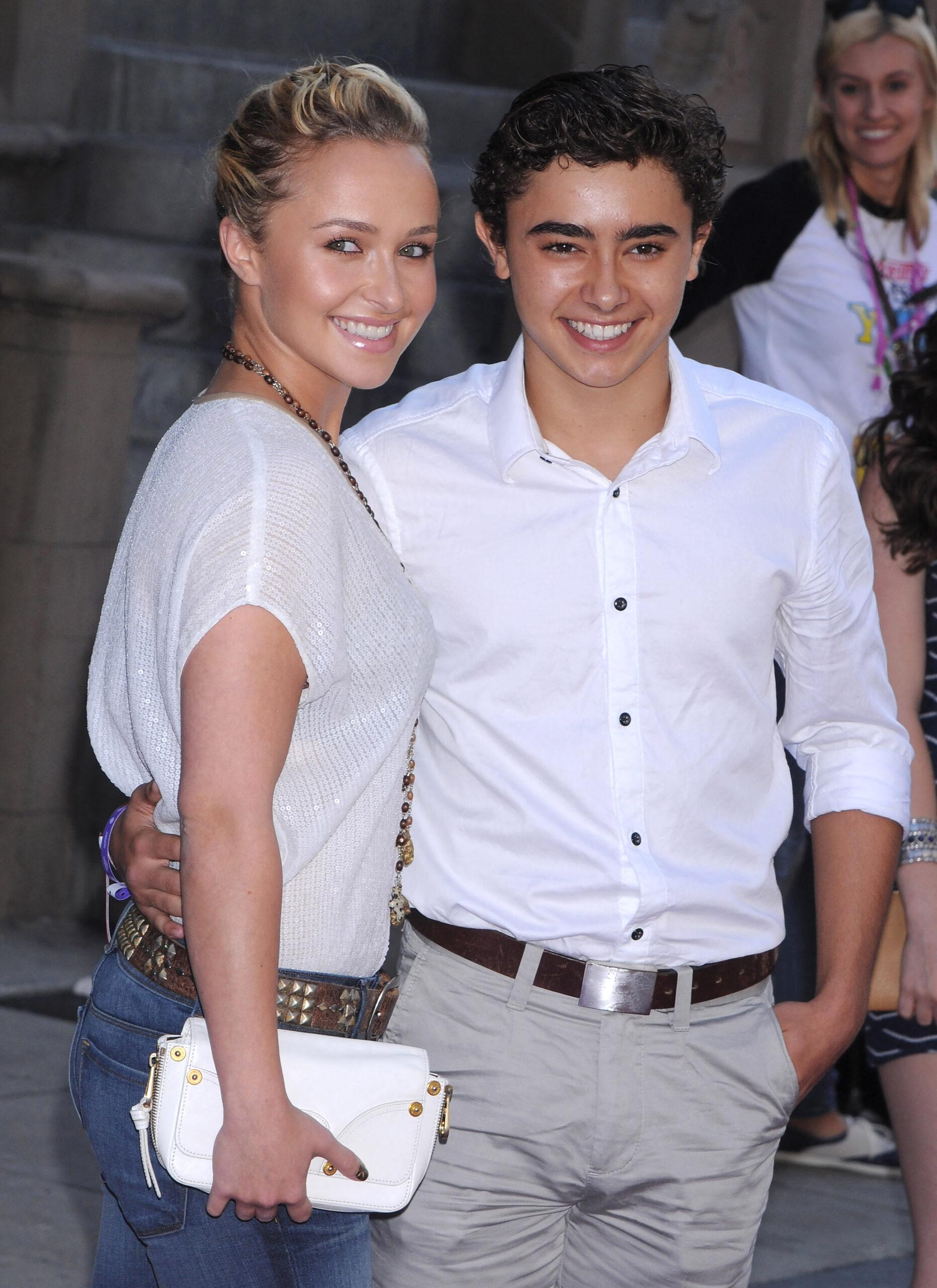 Hayden Panettiere and Jansen Panettiere