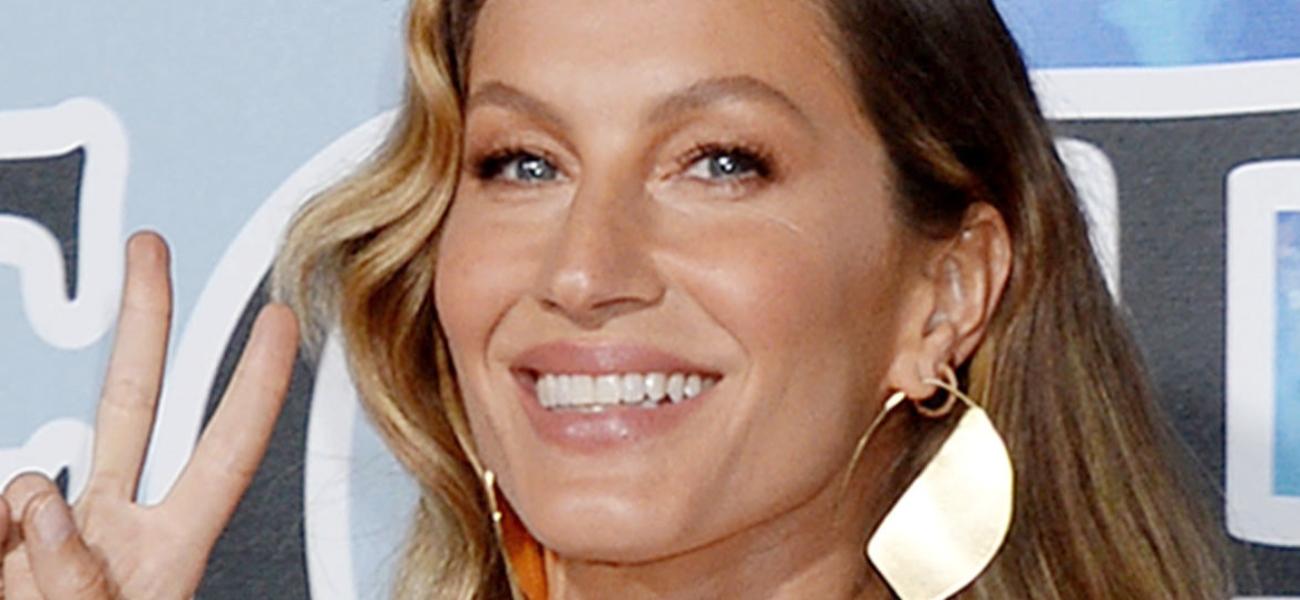 Gisele Bundchen close up