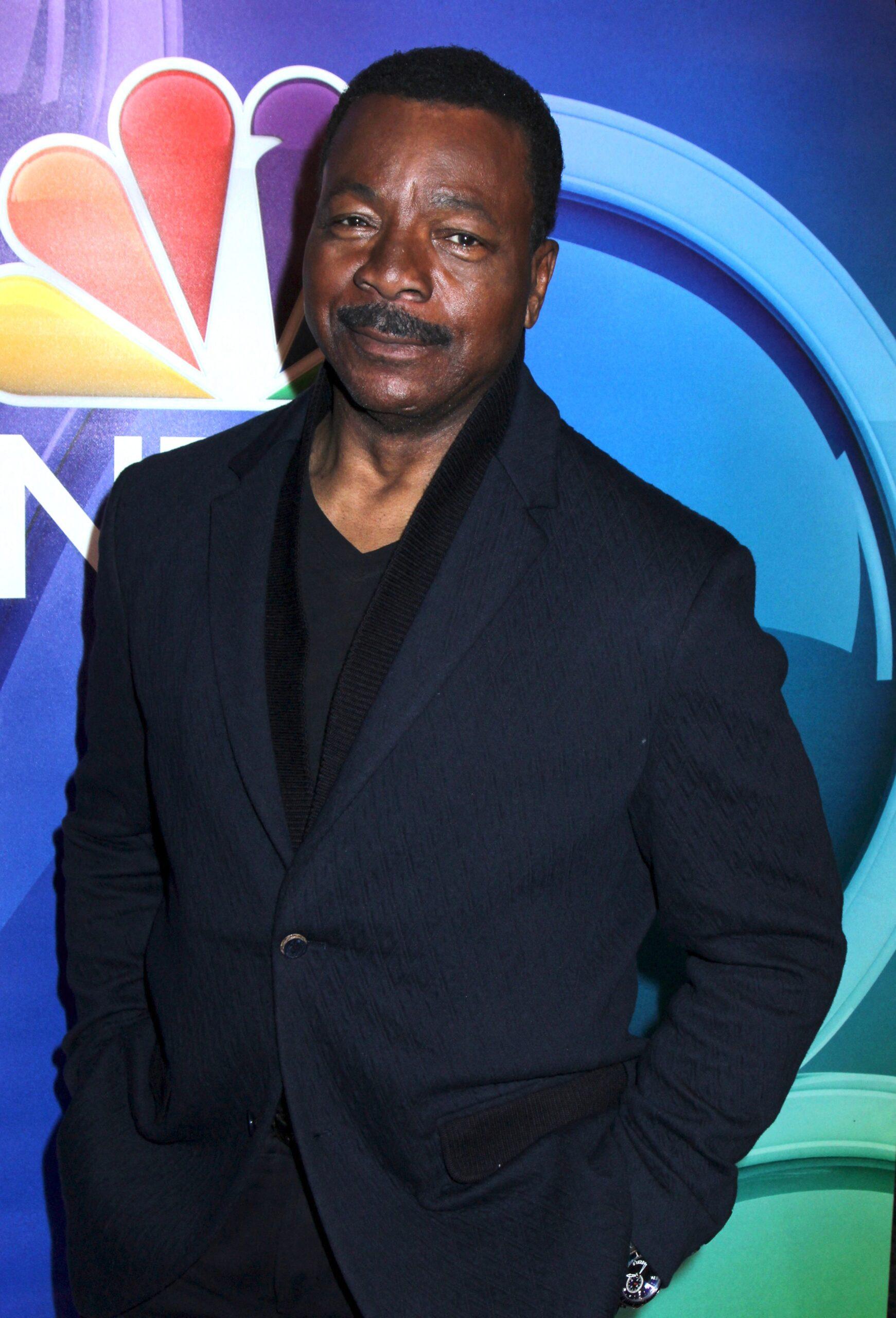 Carl Weathers no Dia da Imprensa de Meio de Temporada da NBC realizado no Four Seasons Hotel