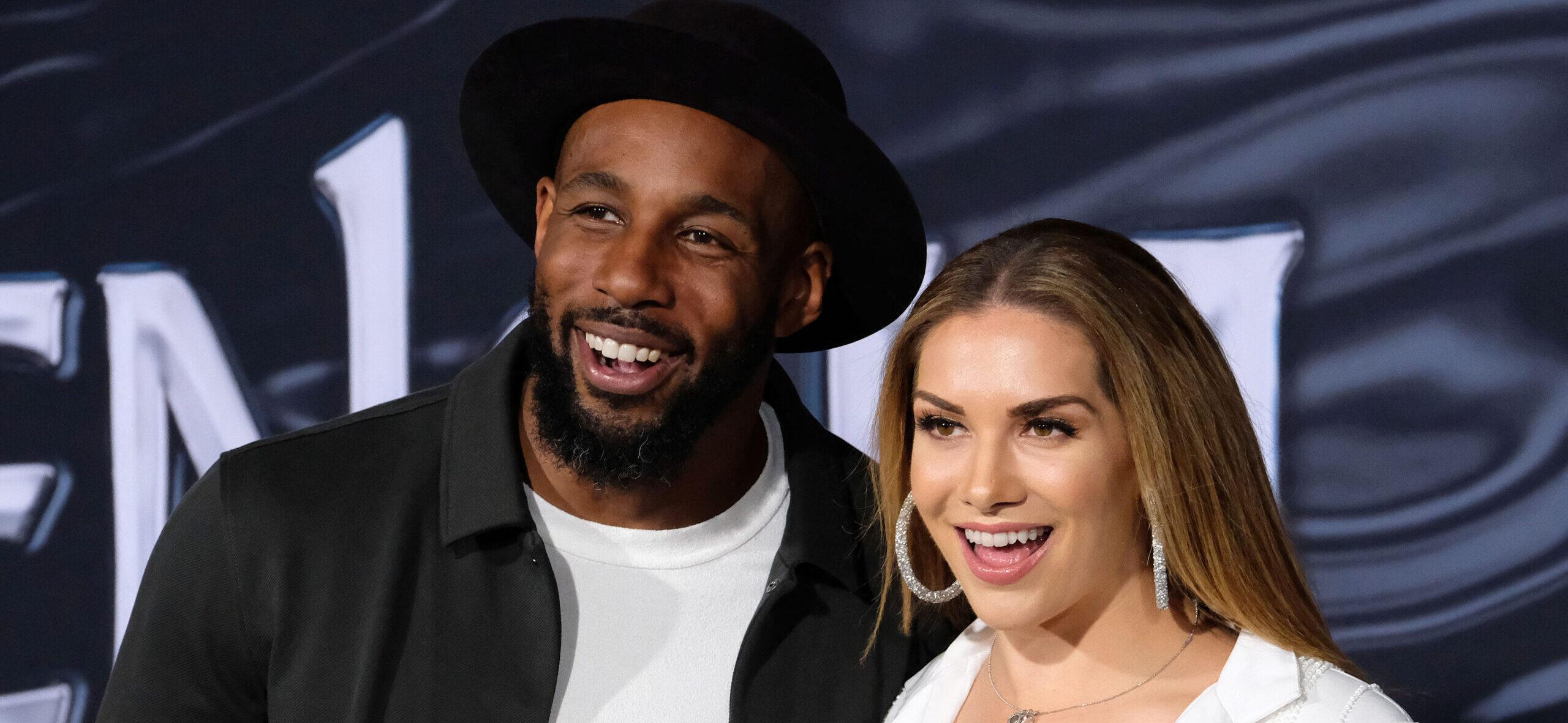 Allison Holker and tWitch at Venom Premiere