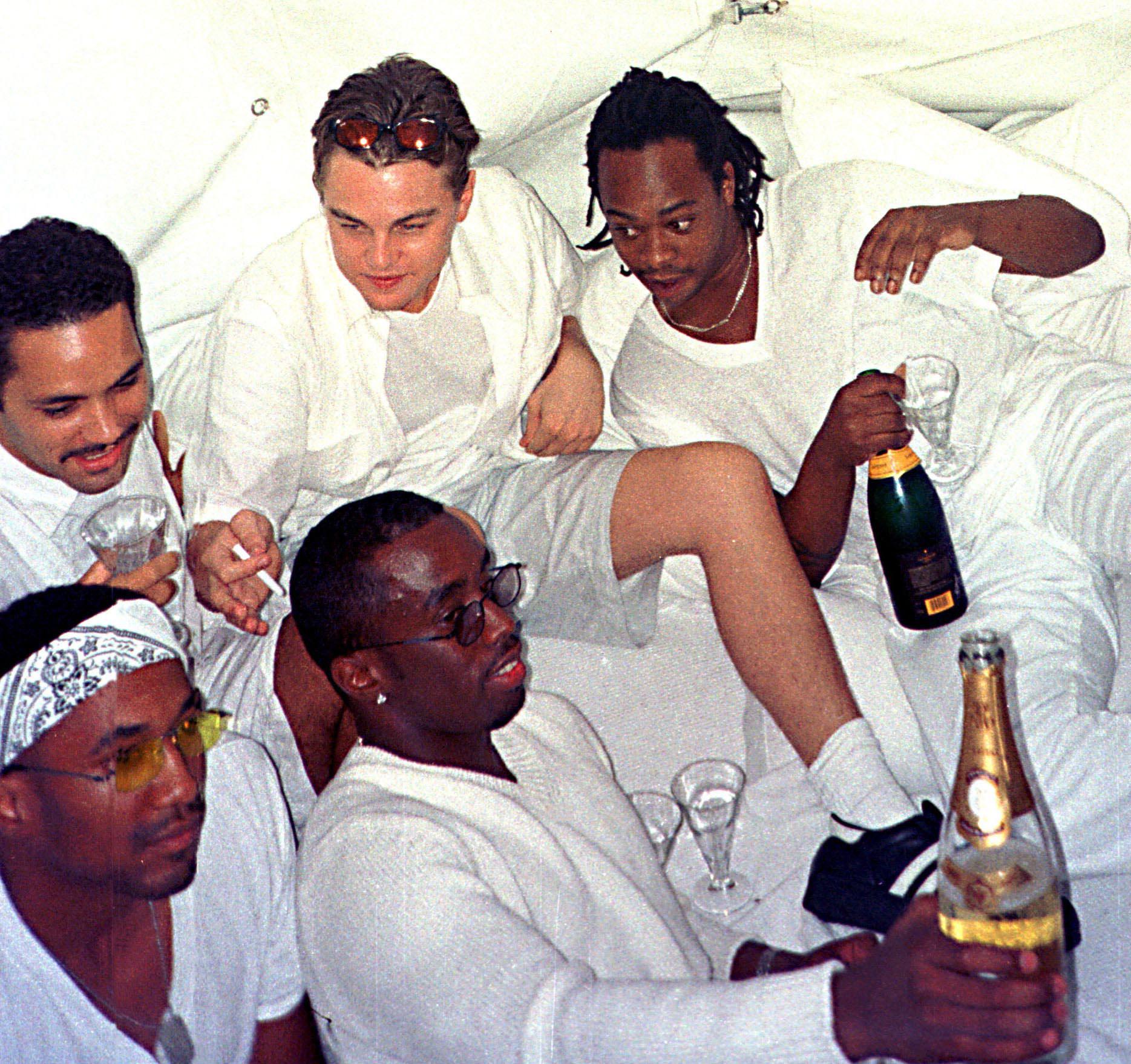 Festa do Dia do Trabalho de Diddy em Hamptons em 1999