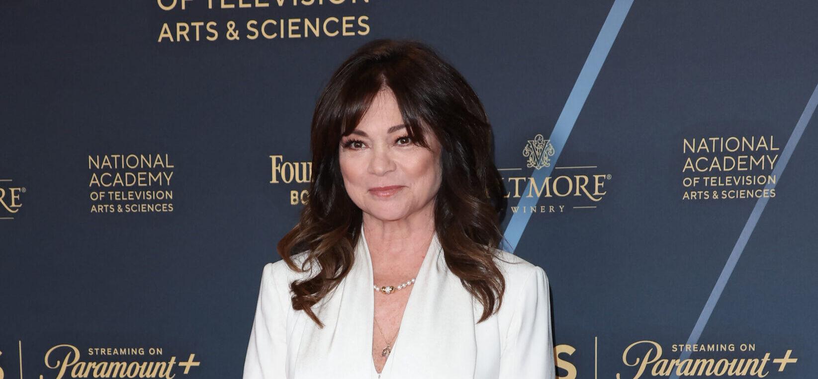 Valerie Bertinelli on the Emmy's red carpet