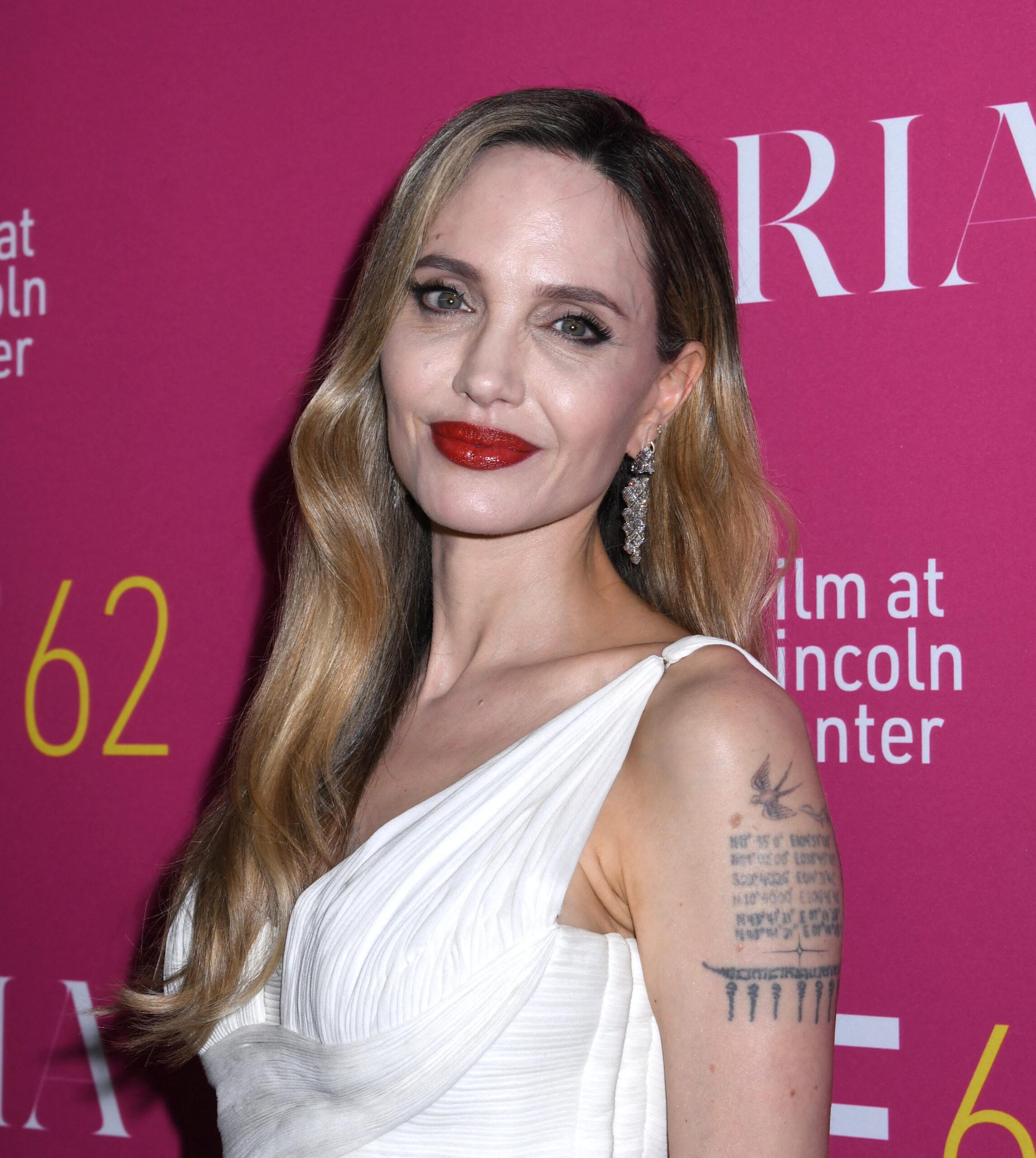 Angelina Jolie at "Married" premiere at the New York Film Festival