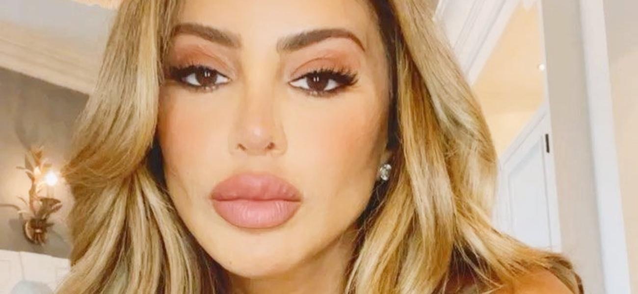 Larsa Pippen poses close up