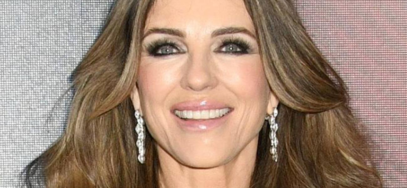 Elizabeth Hurley close up