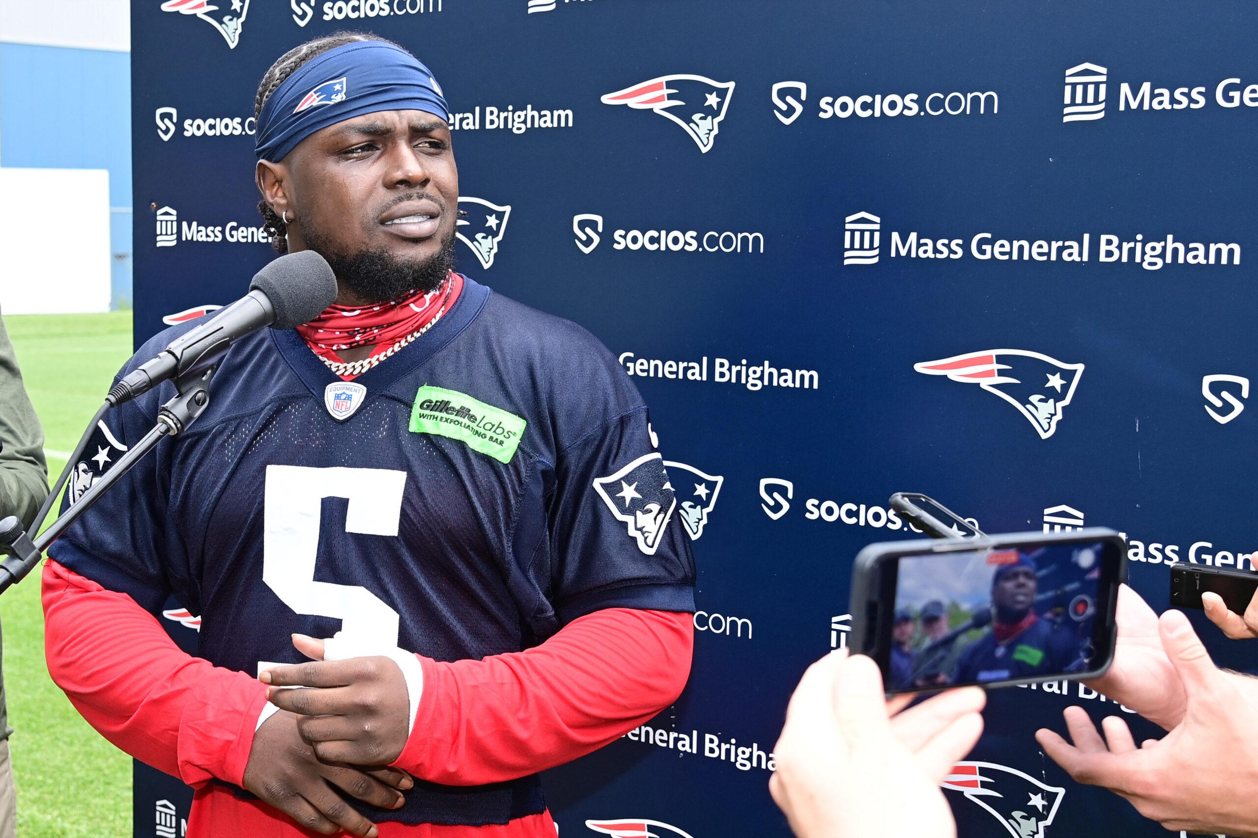 Jabrill Peppers no Patriots Minicamp 