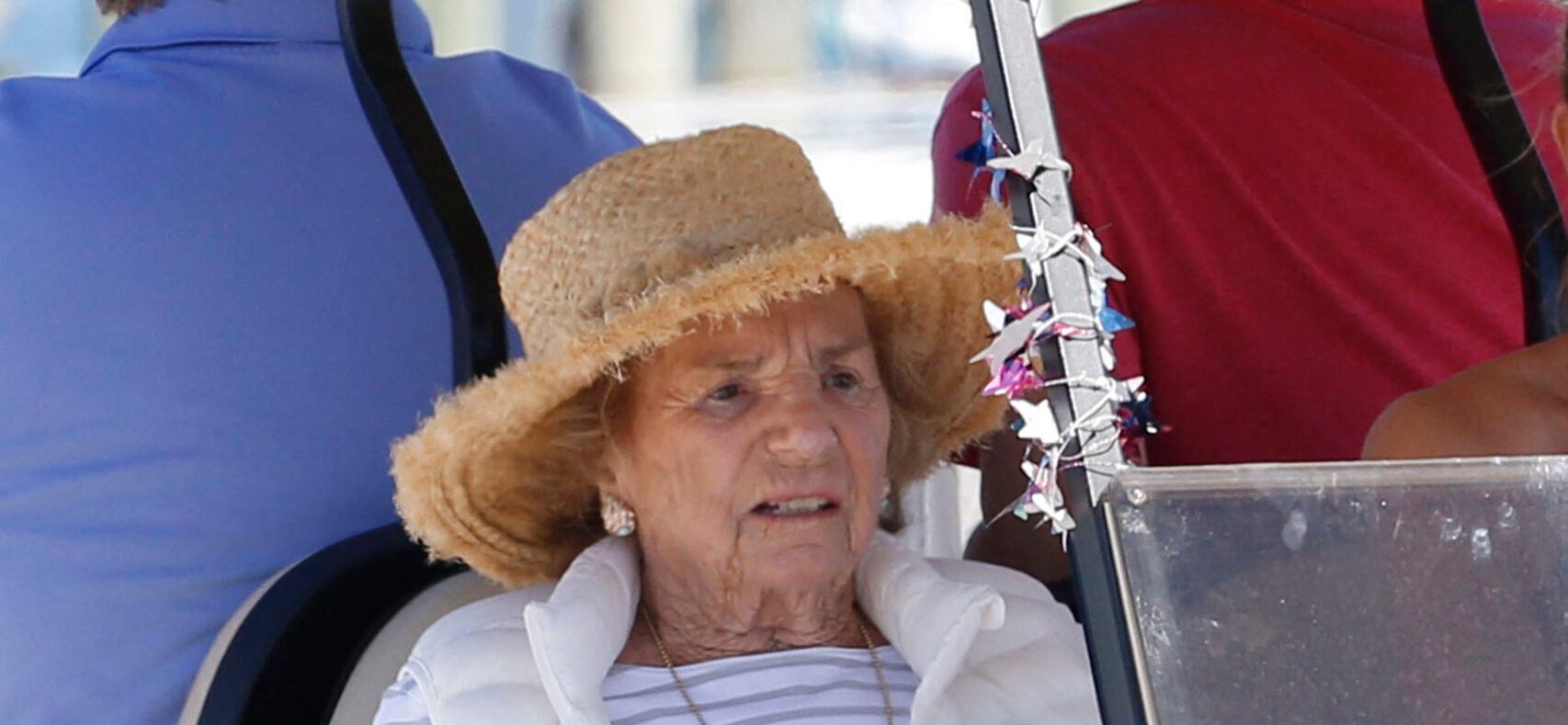 Ethel Kennedy goes sailing with family