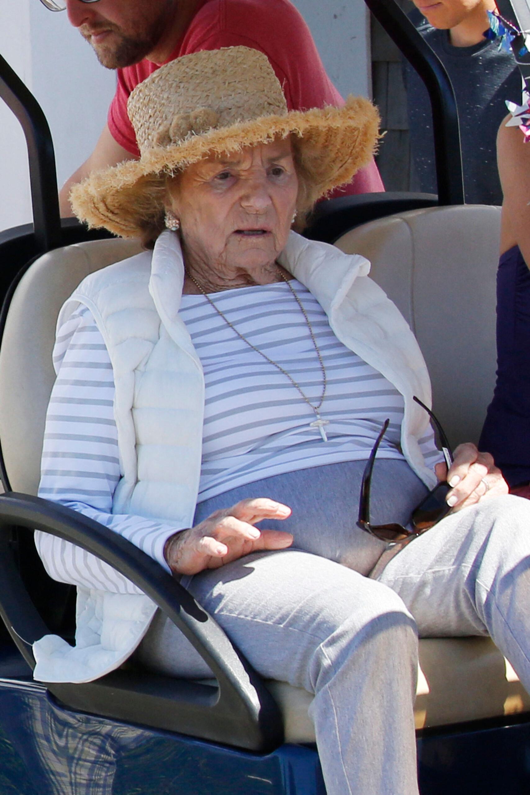 Ethel Kennedy goes sailing