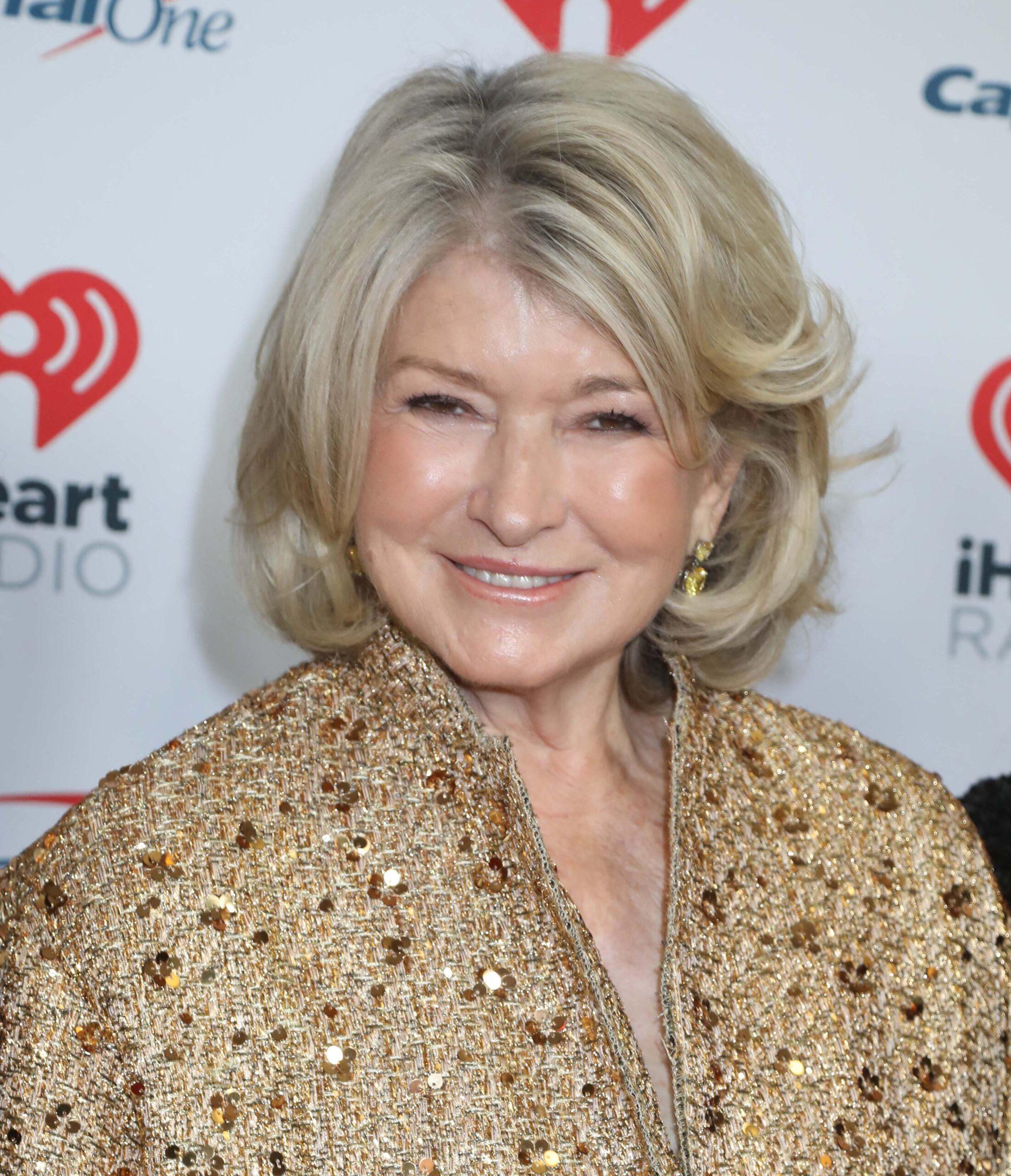 Martha Stewart Sparkles In Sequins For The Holidays