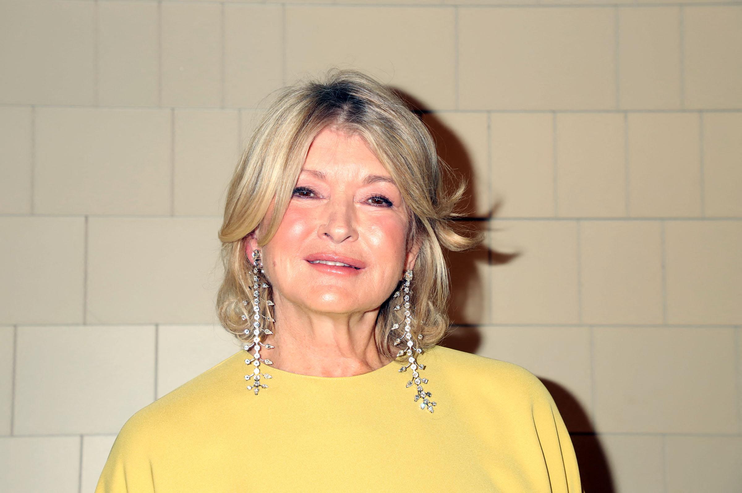 Martha Stewart na abertura do 