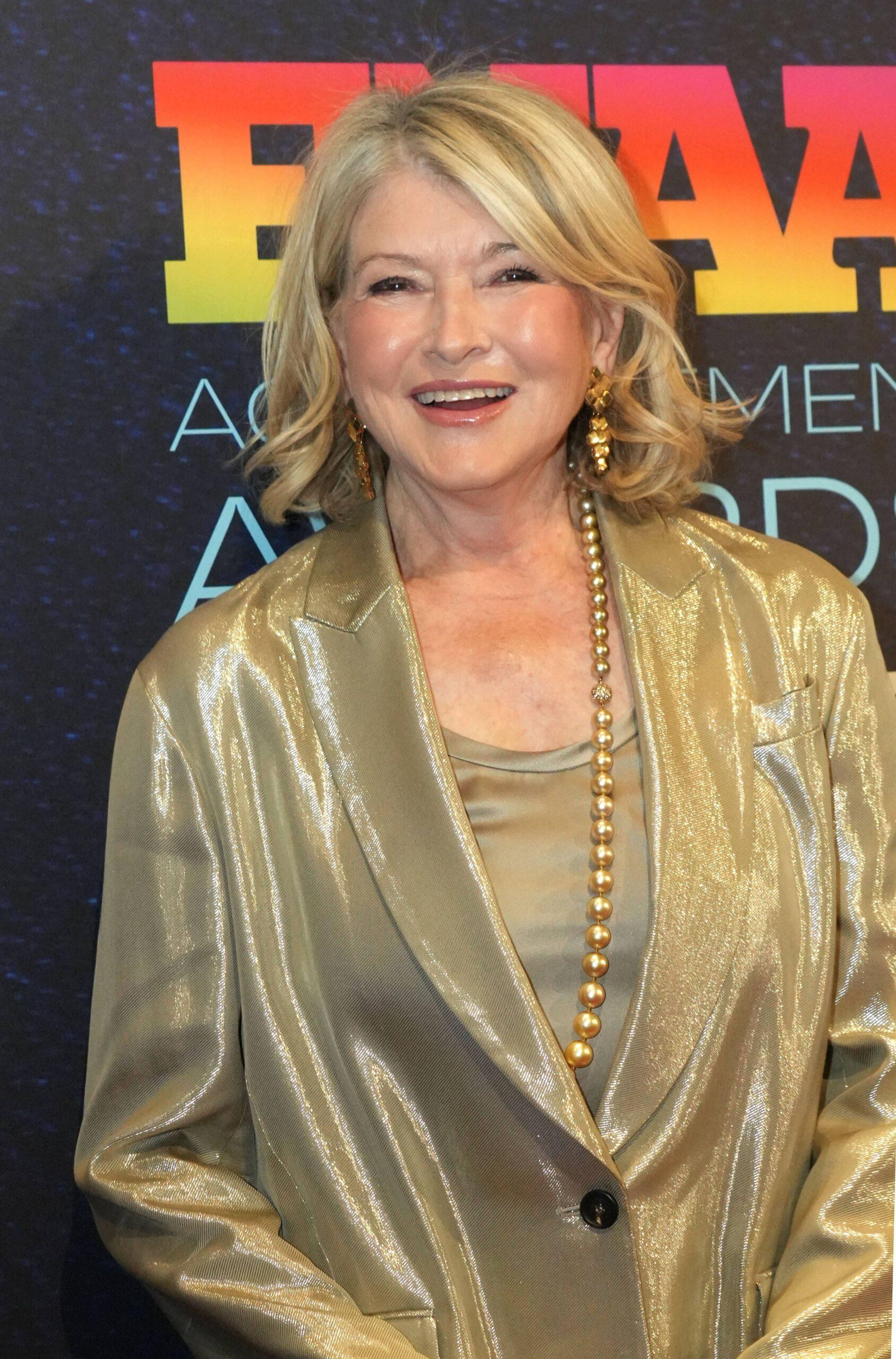 Martha Stewart na gali 2023 Footwear News Achievement Awards – NYC