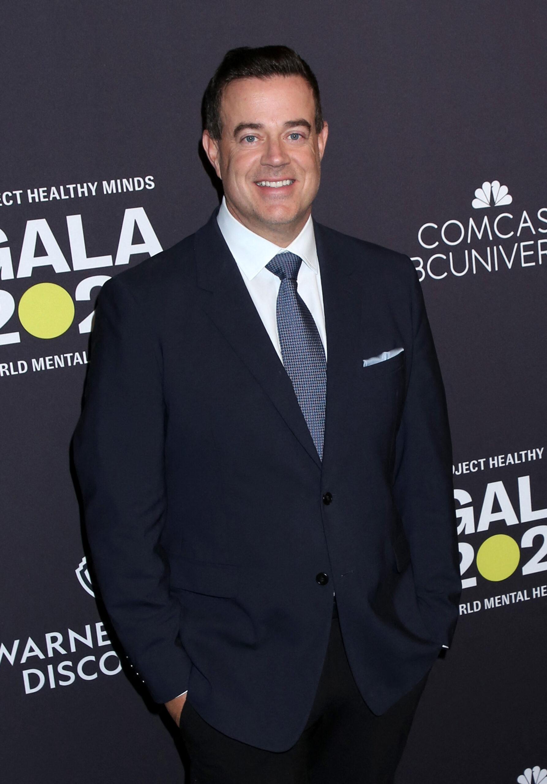 Carson Daly na gala do Dia Mundial da Saúde Mental do Project Healthy Minds