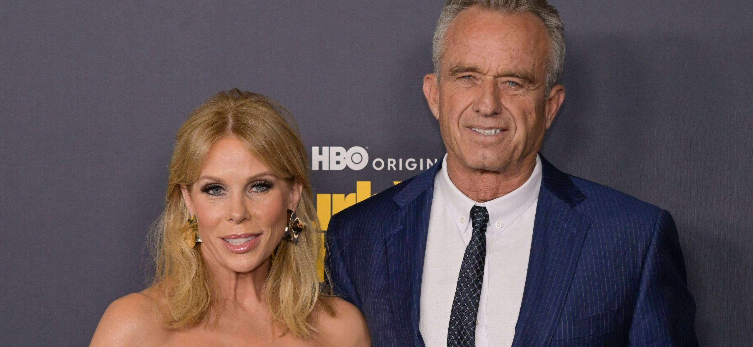 Cheryl Hines and RFK Jr. at HBO's ''Curb Your Enthusiasm'' Season 12