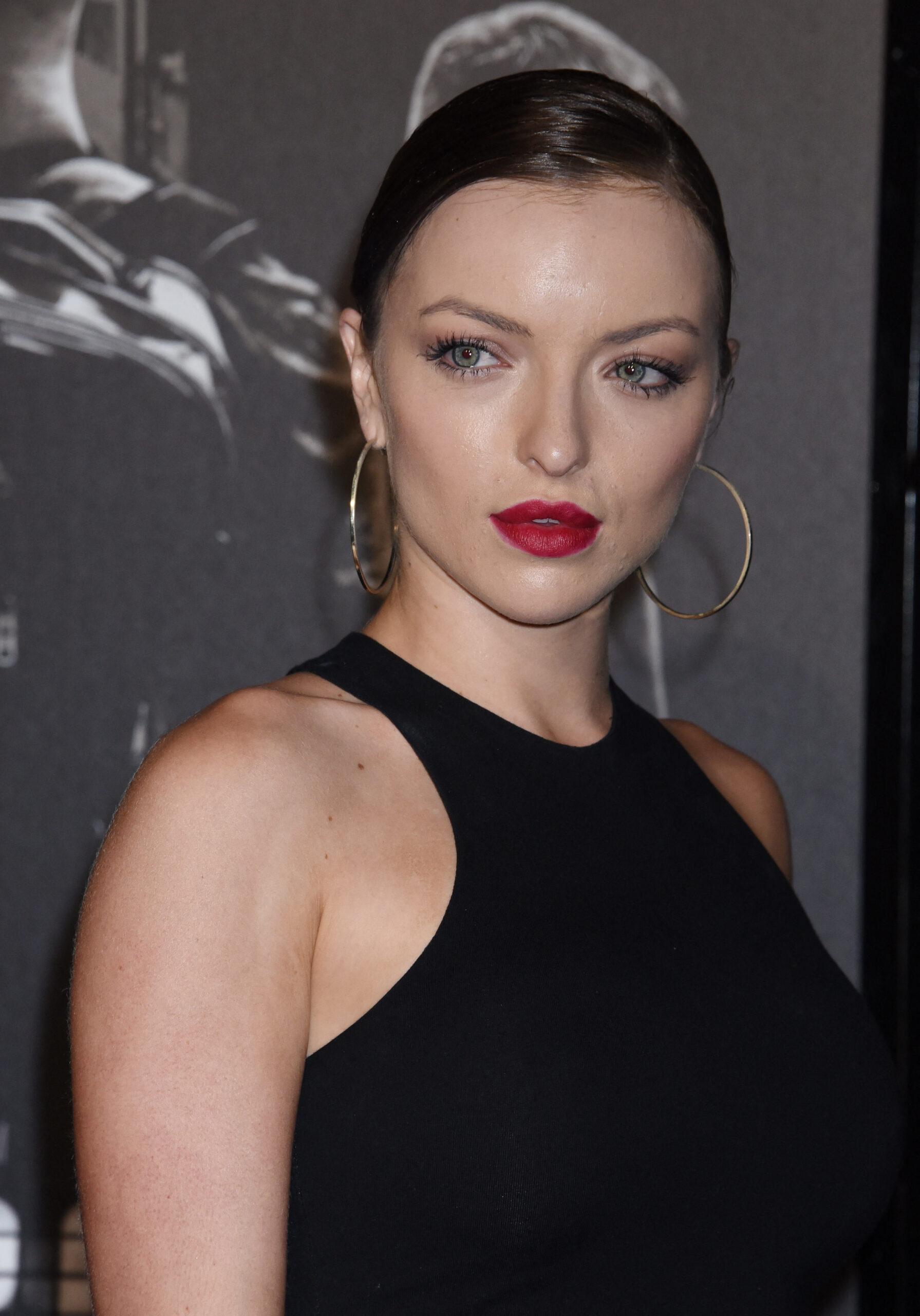 Francesca Eastwood na estreia mundial de 'The 15:17 To Paris'