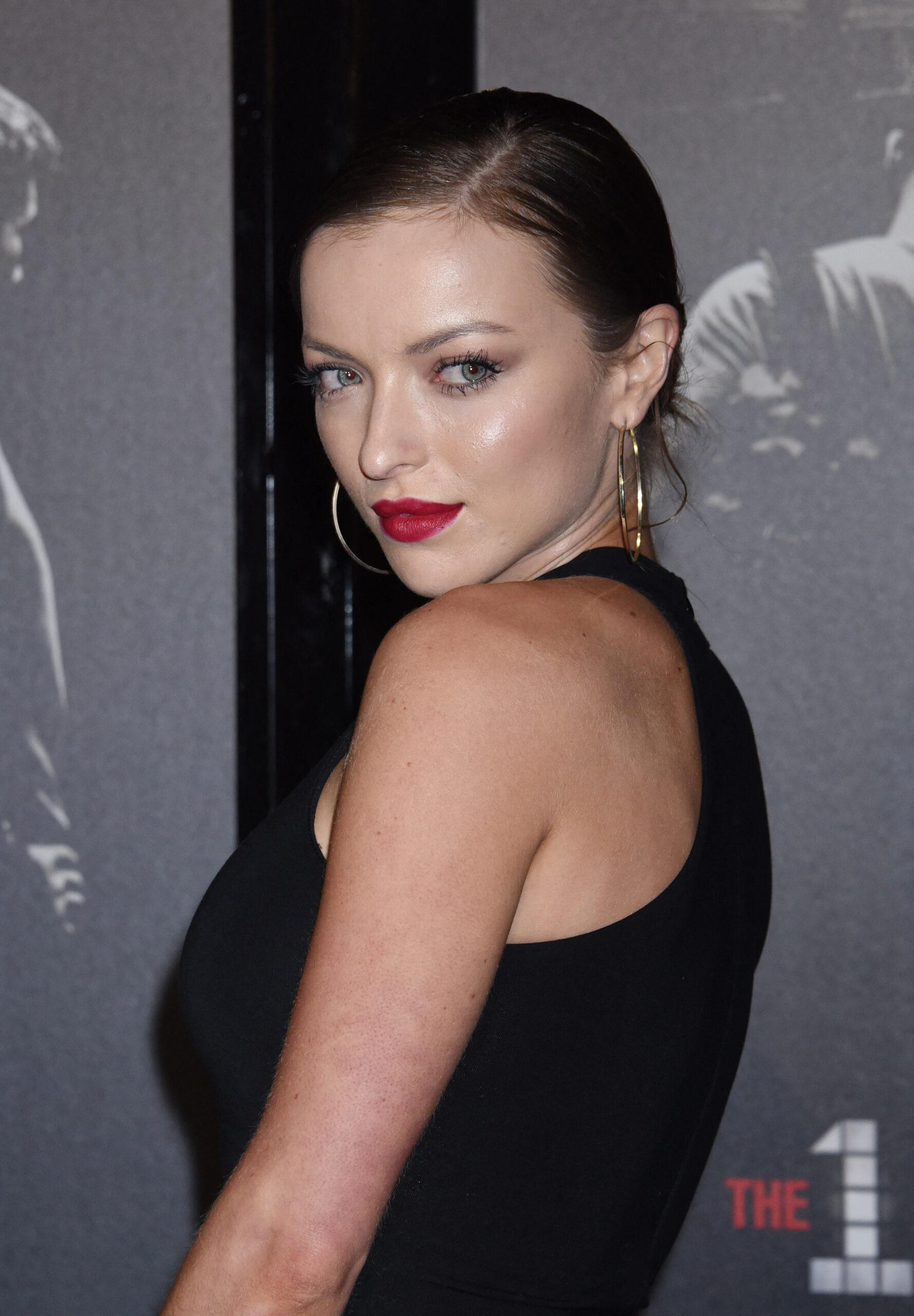 Francesca Eastwood na estreia mundial de 'The 15:17 To Paris'