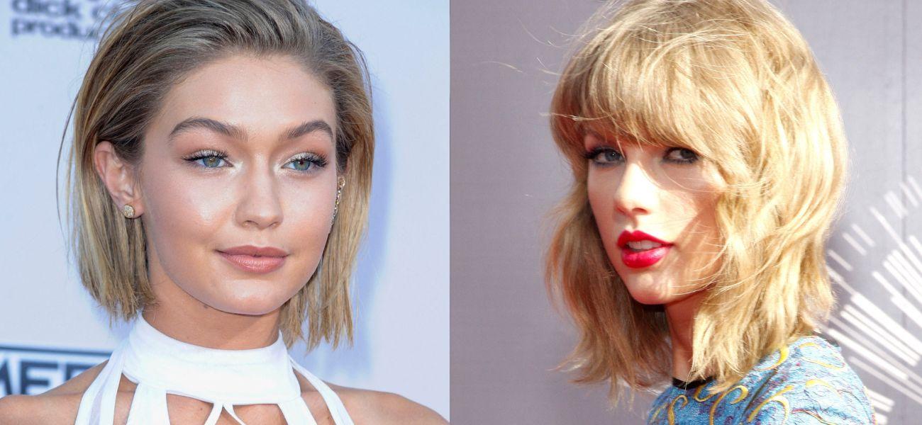 Gigi Hadid (left) Taylor Swift (right)