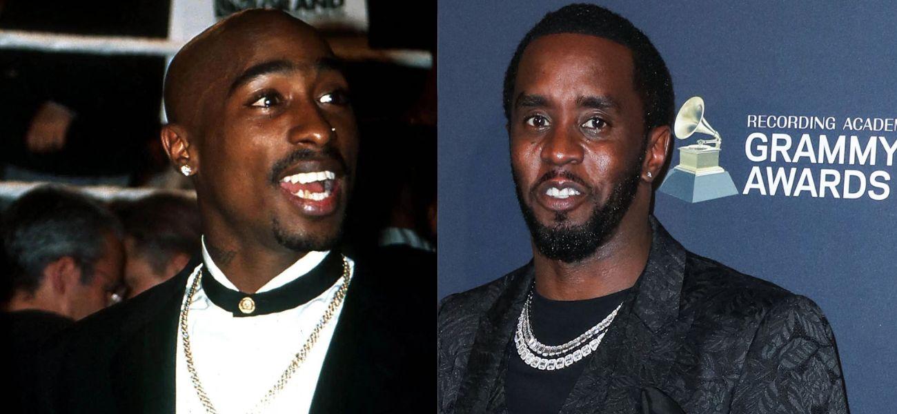 Tupac, Diddy photo collage