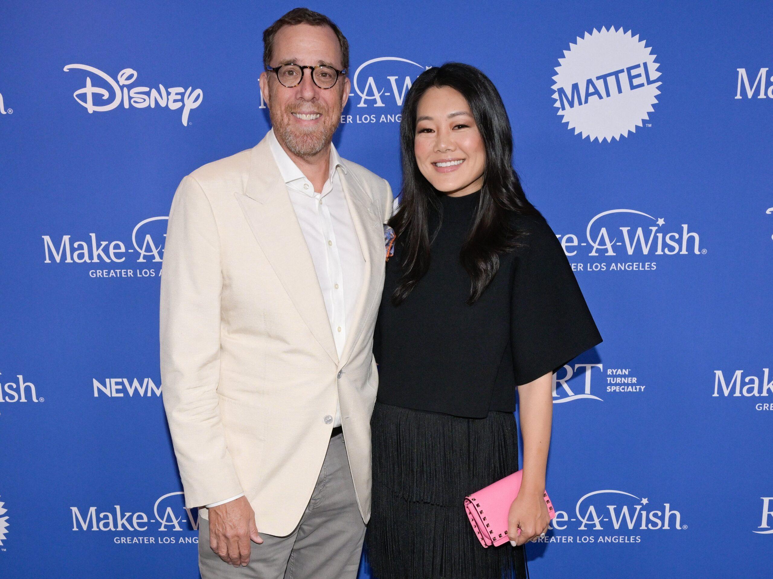 Rob Minkoff and Crystal Kung Minkoff at Make-A-Wish Los Angeles ''Wish Gala 2023''