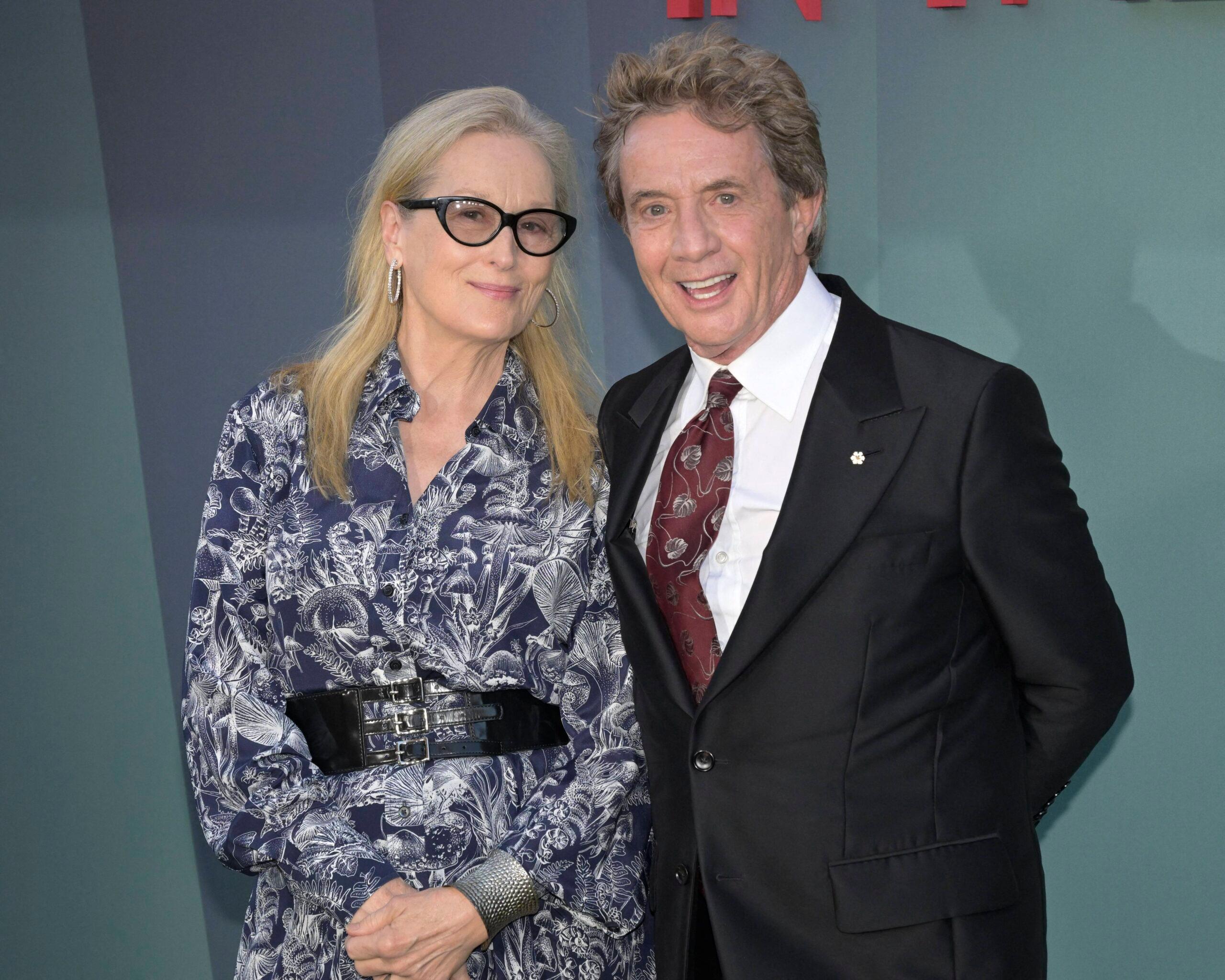 Meryl Streep and Martin Short at OMITB premiere