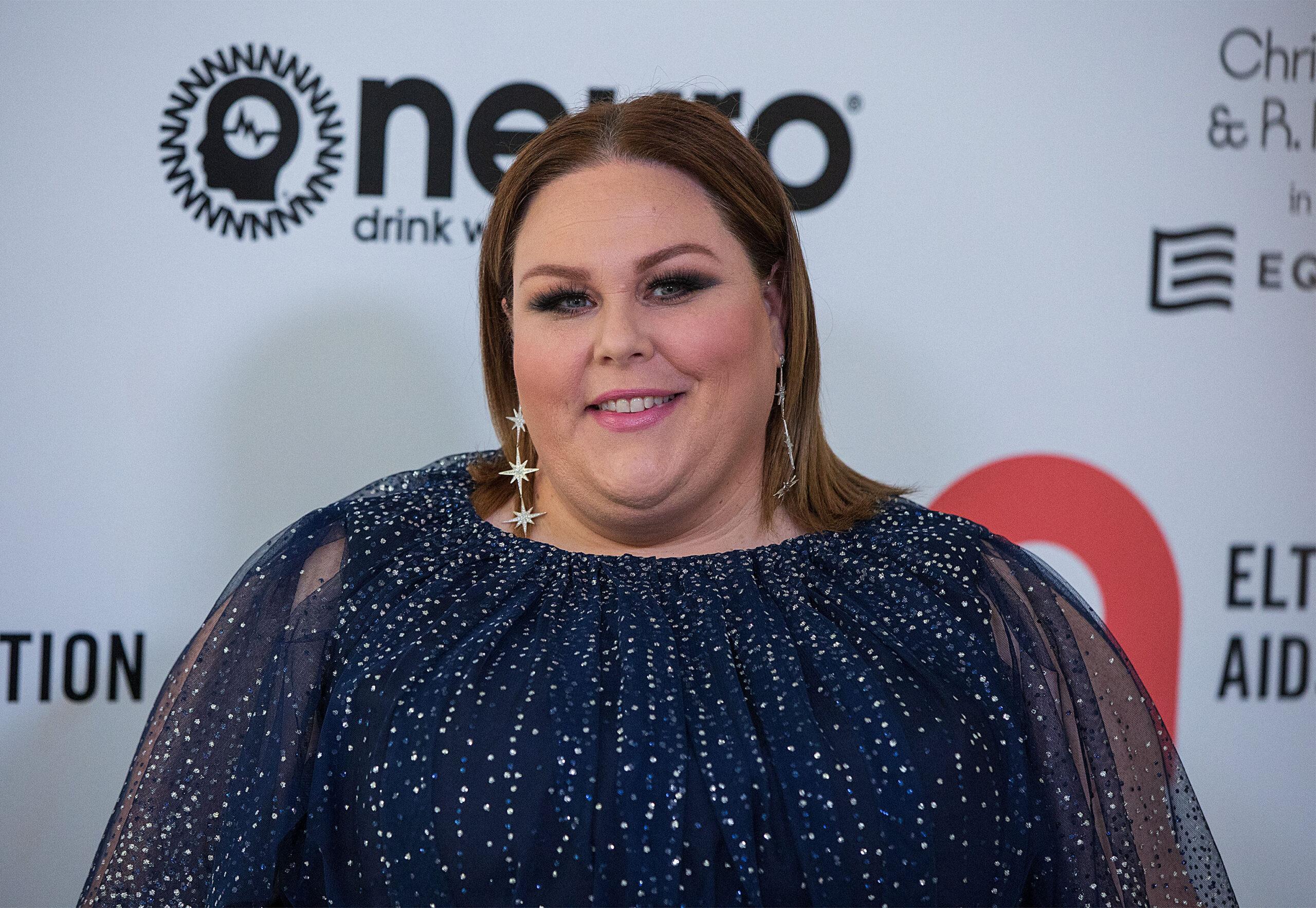 Chrissy Metz di Pesta Oscar Yayasan Elton John AIDS 