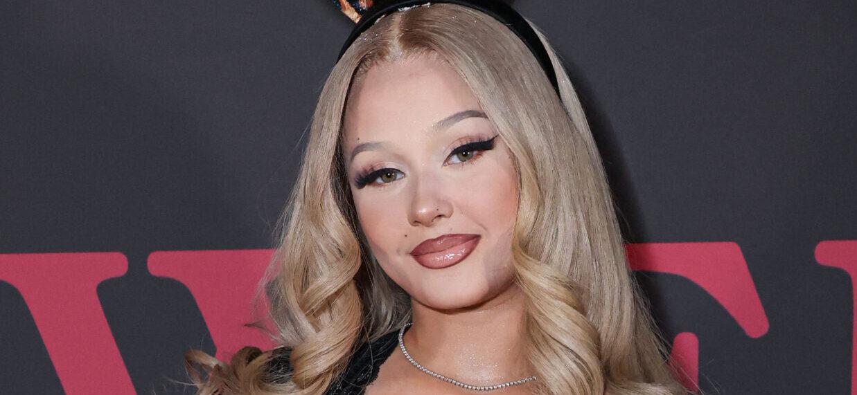 TARZANA, LOS ANGELES, CALIFORNIA, USA - OCTOBER 19: Amberween - An Amber Rose Birthday Party held at a Private Residence on October 19, 2024 in Tarzana, Los Angeles, California, United States. 20 Oct 2024 Pictured: Alabama Barker. Photo credit: Xavier Collin/Image Press Agency / MEGA TheMegaAgency.com +1 888 505 6342 (Mega Agency TagID: MEGA1217409_009.jpg) [Photo via Mega Agency]