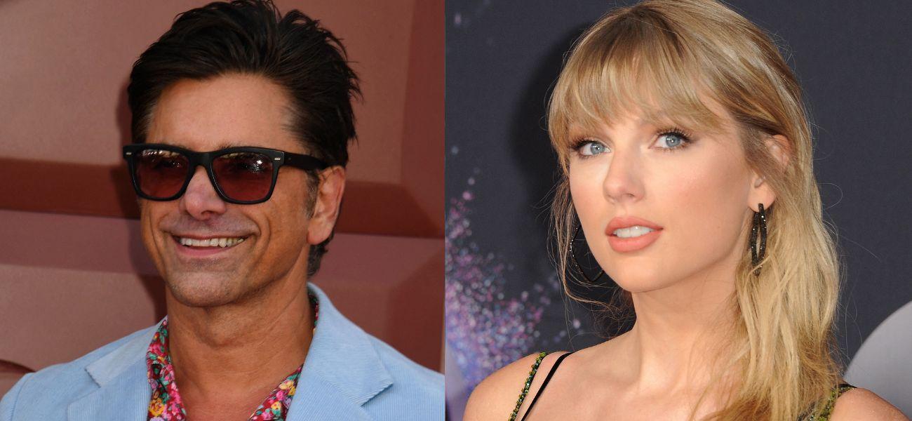 John Stamos (left) Taylor Swift (right)