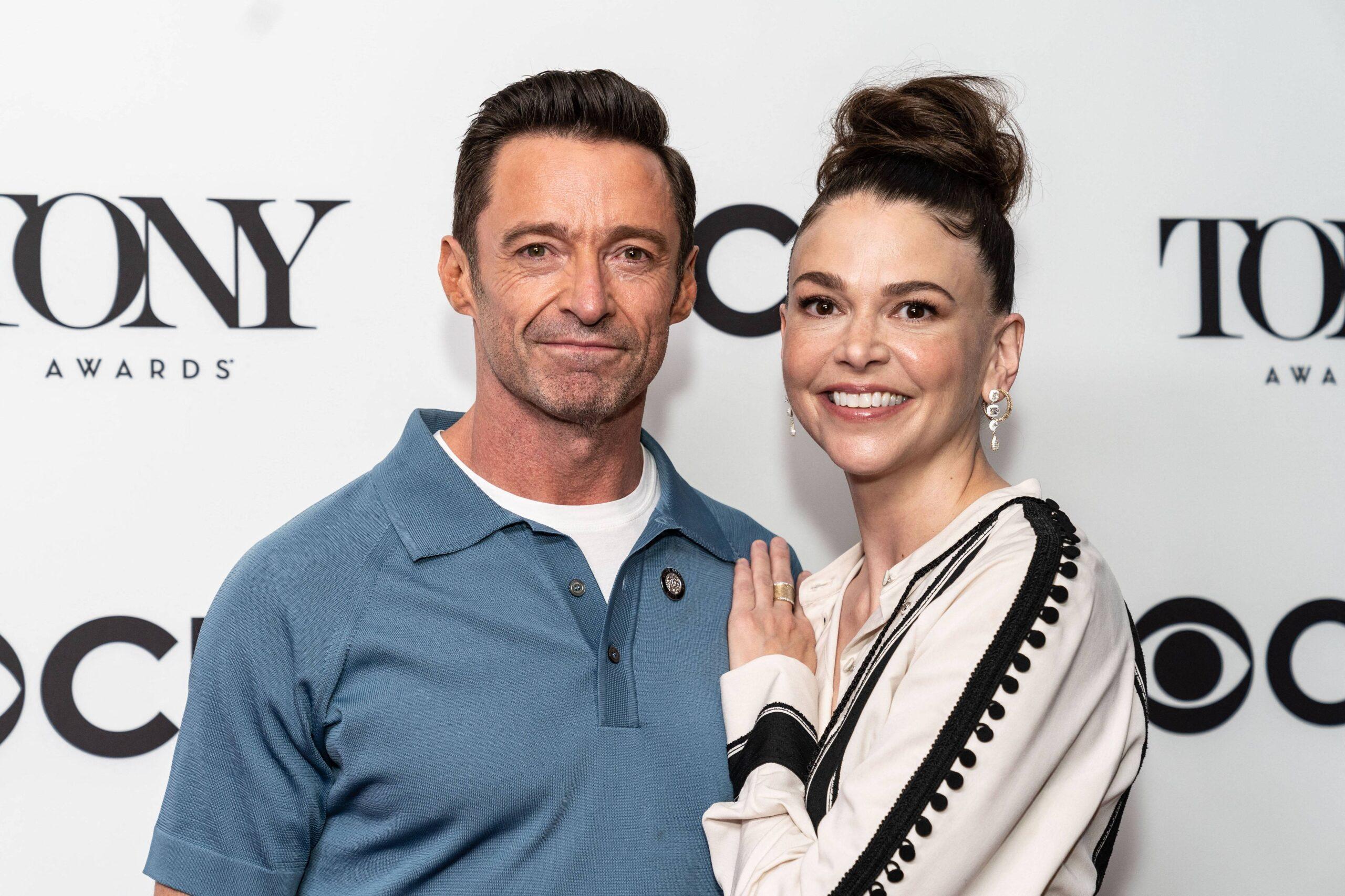 Hugh Jackman dan Sutton Foster