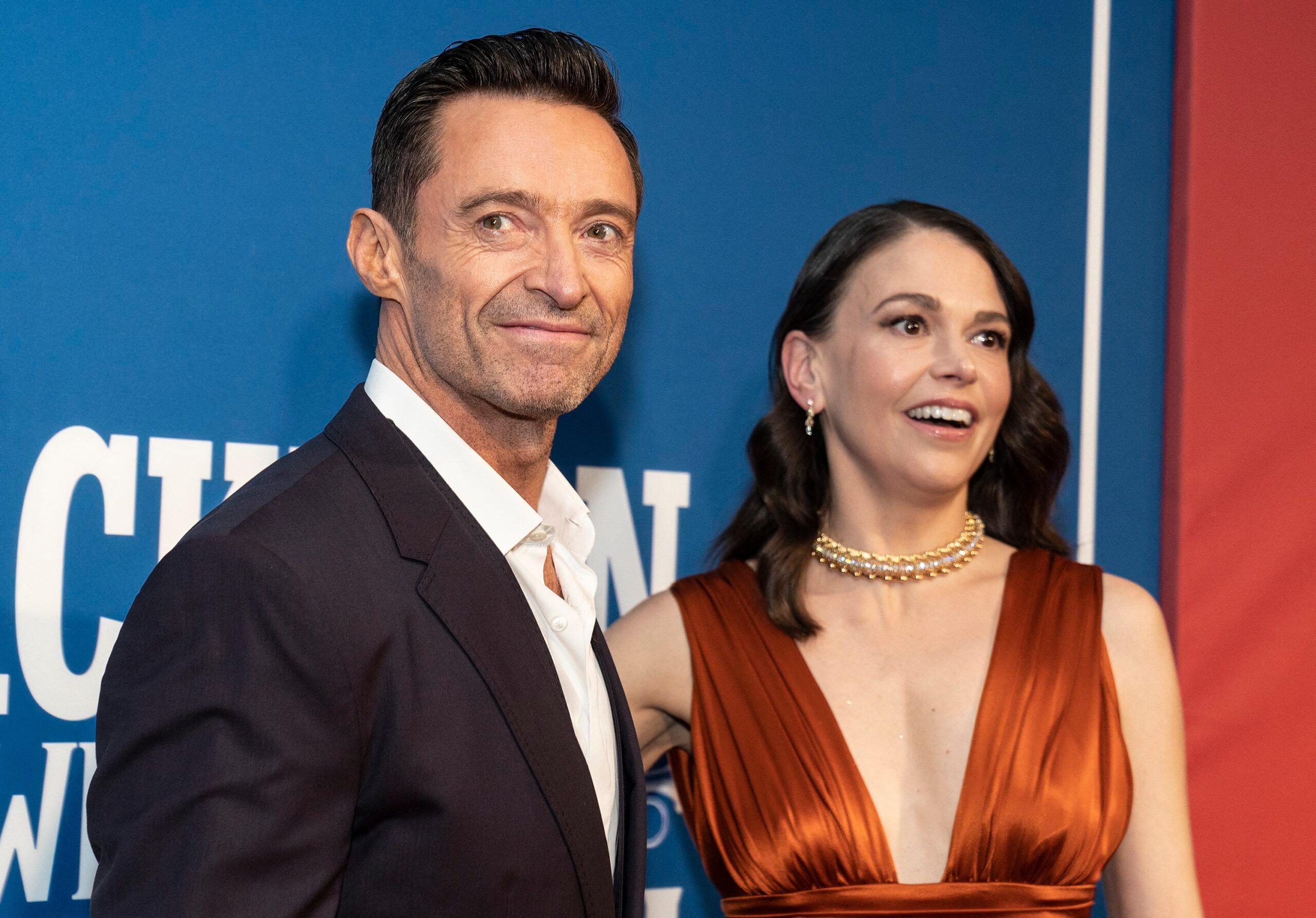 Hugh Jackman dan Sutton Foster